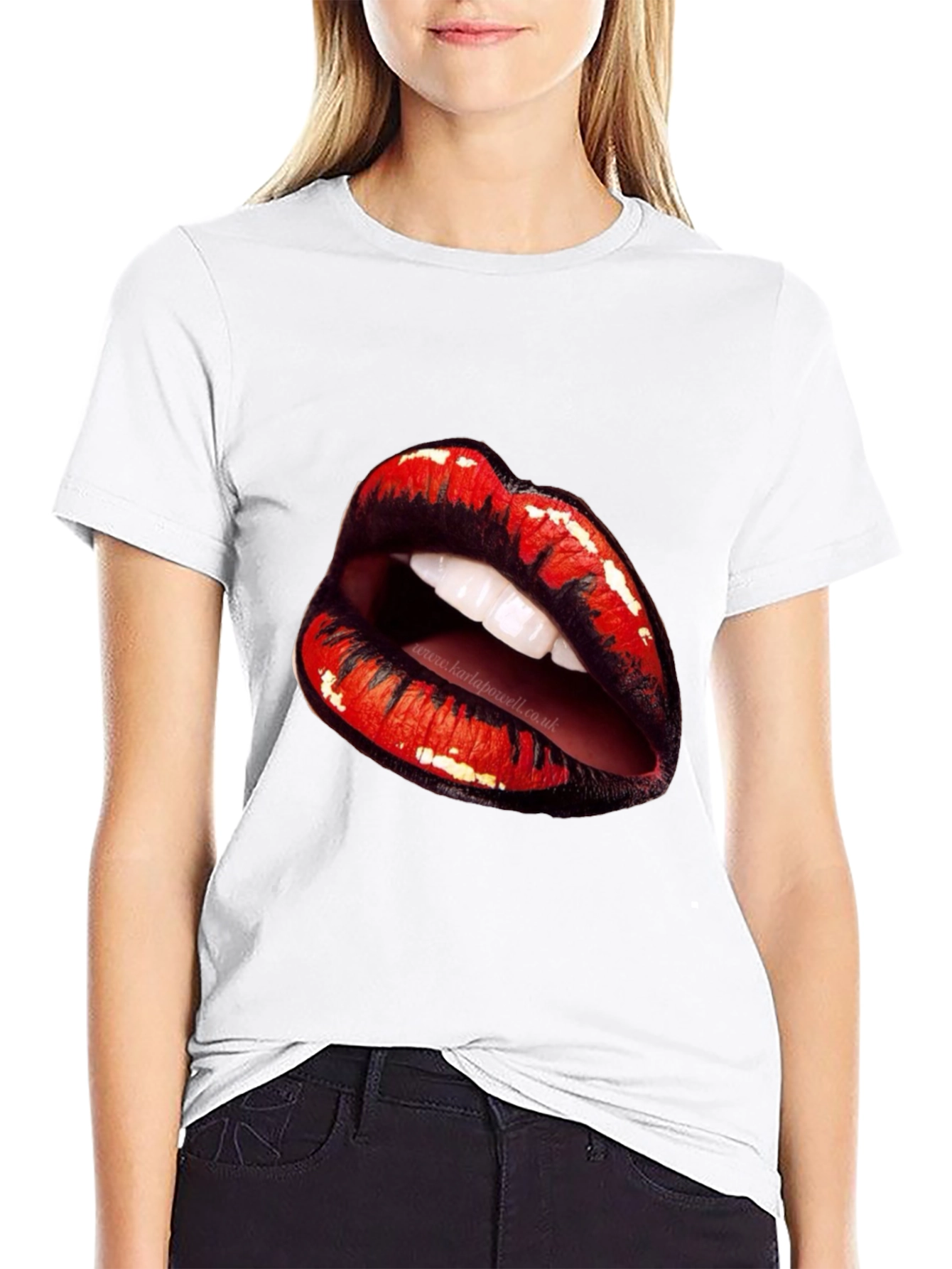 Black Lips Graphic Black T-Shirt view 9