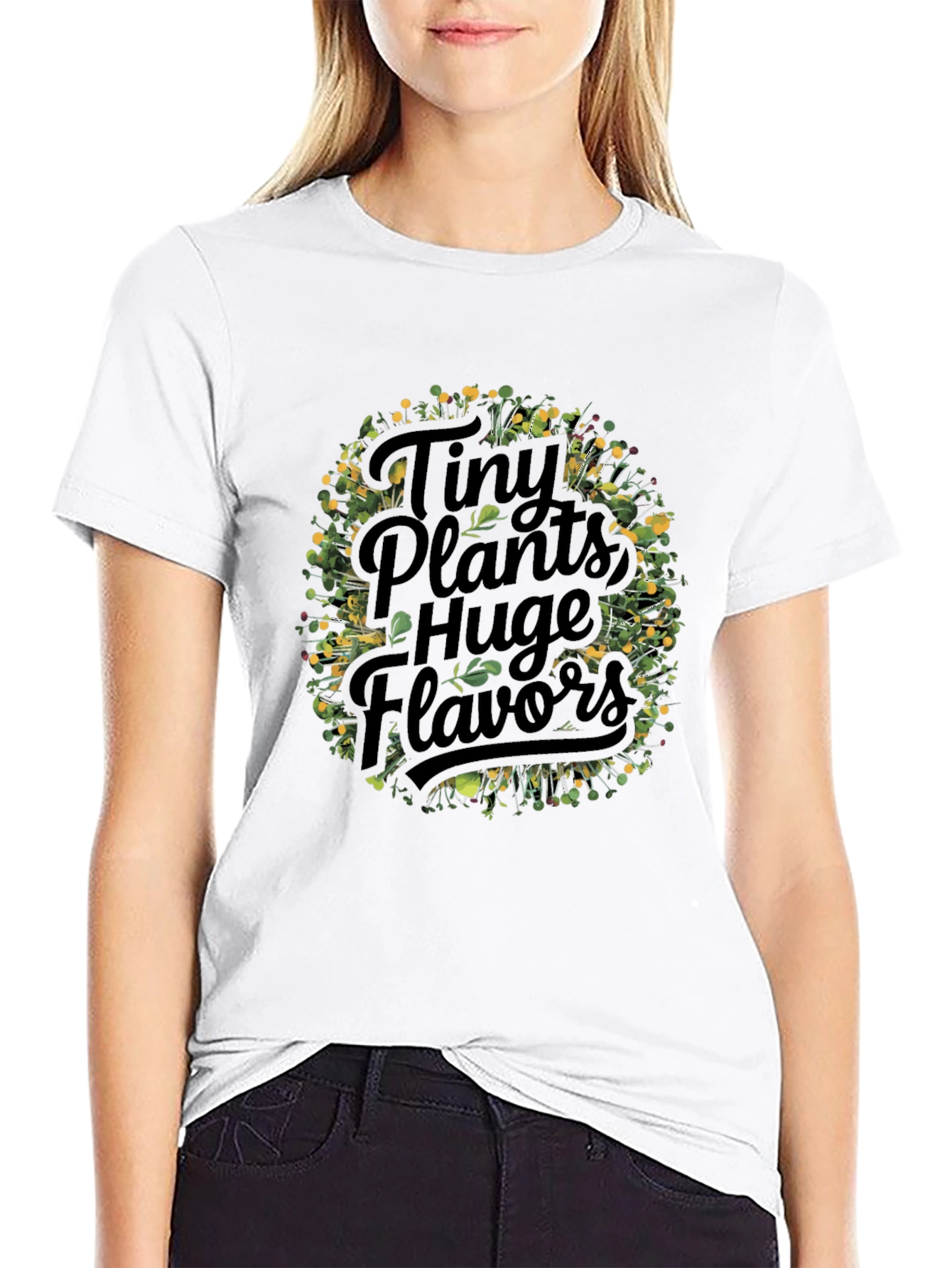 Tiny Plants, Huge Flavors Graphic Tee - 9