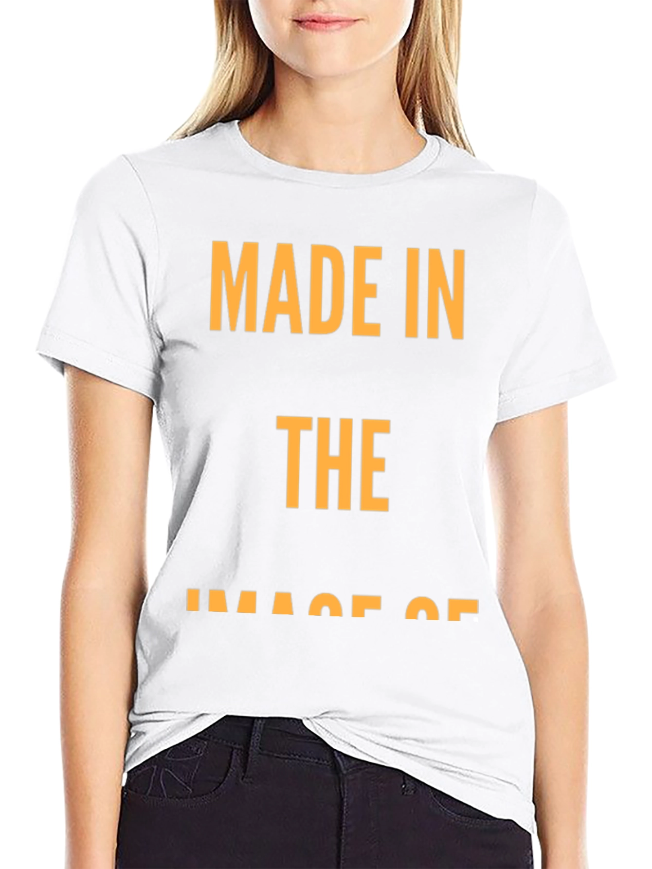 Black Made in the Image Graphic Tee view 9