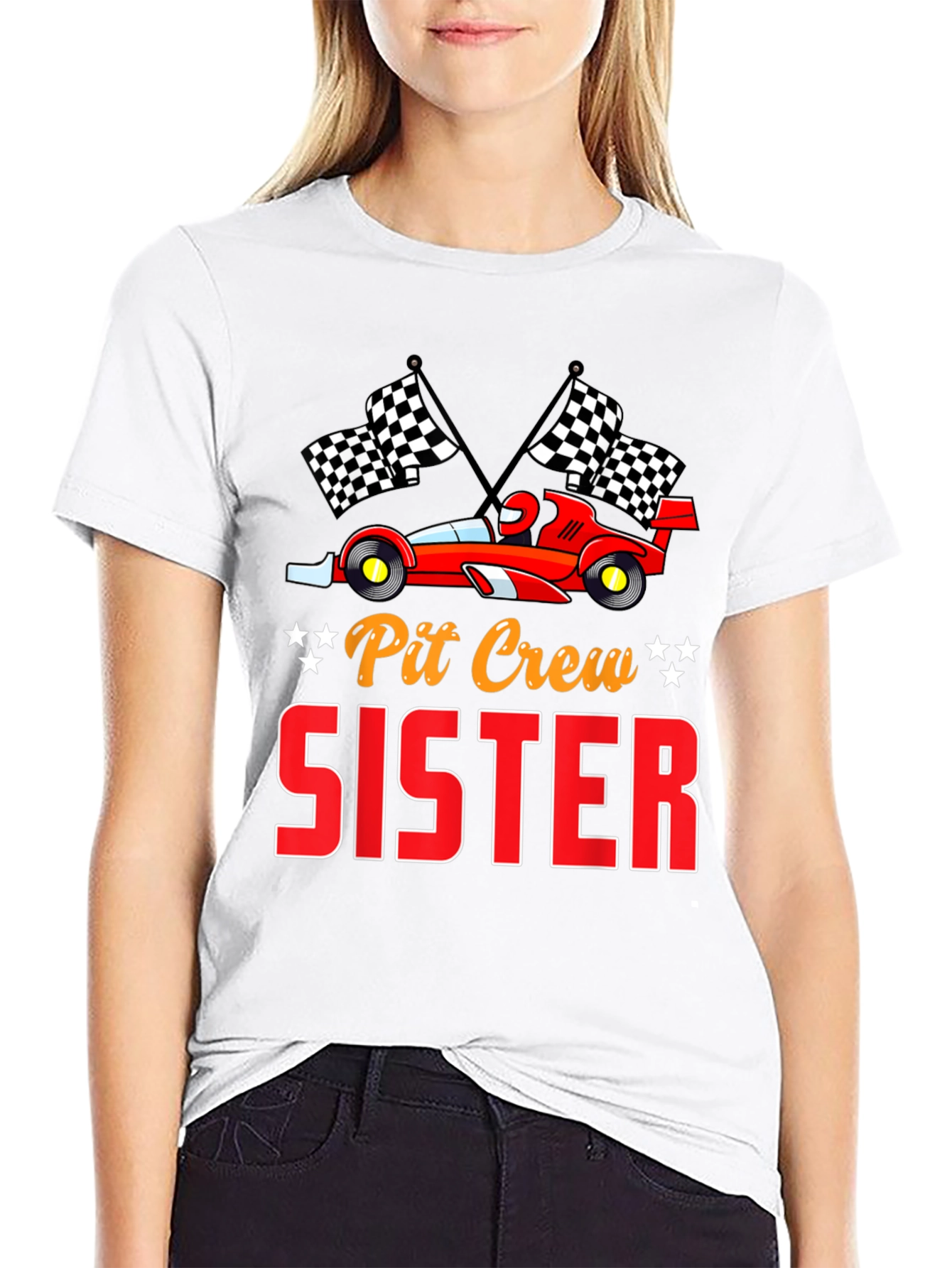 Pit Crew Sister Racing T-Shirt - 9