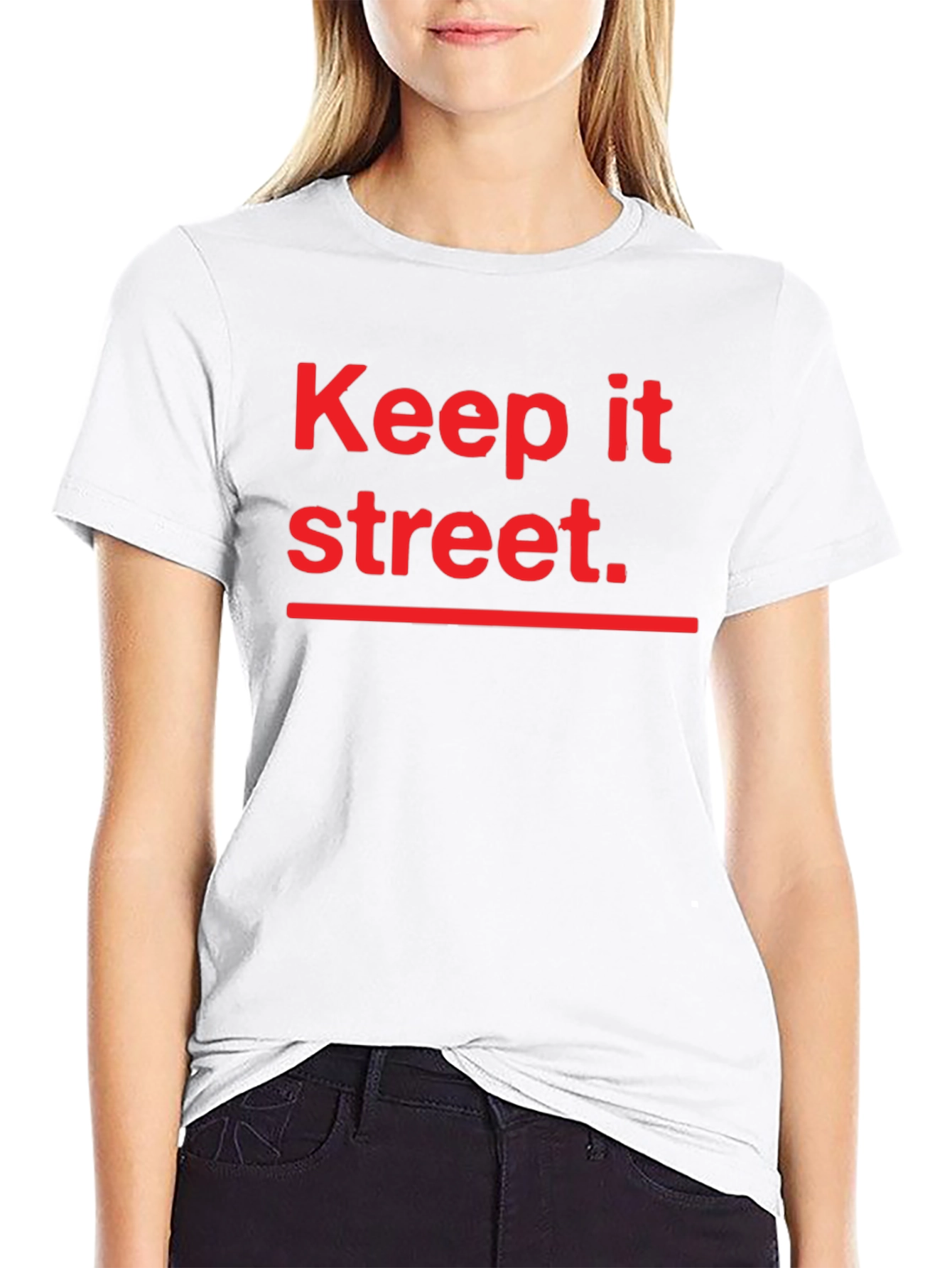 Black Keep It Street Black T-Shirt view 9