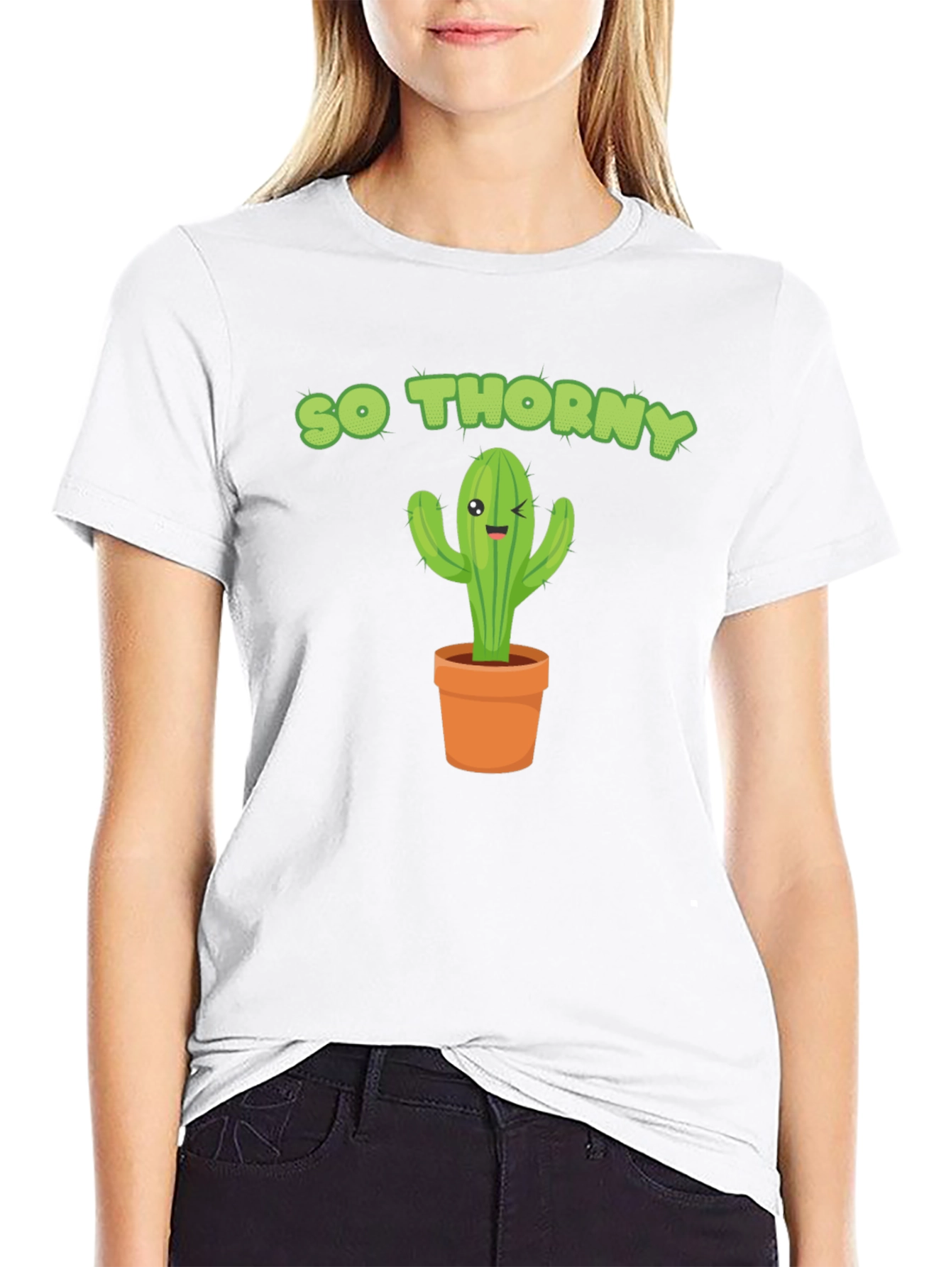 So Thorny Cactus Graphic Novelty T-Shirt - 9