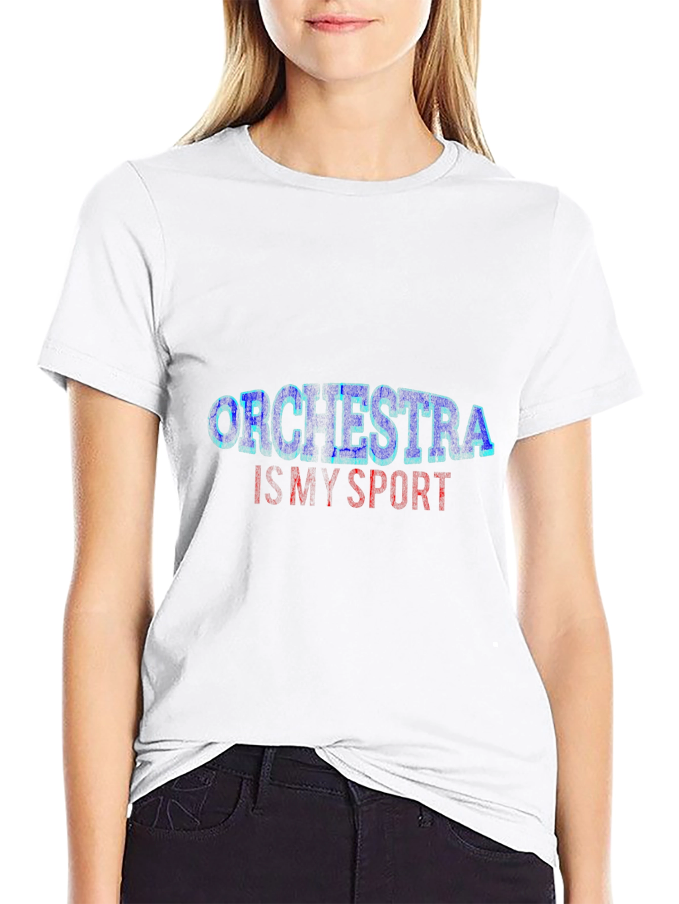Black Orchestra Is My Sport Graphic Tee view 9