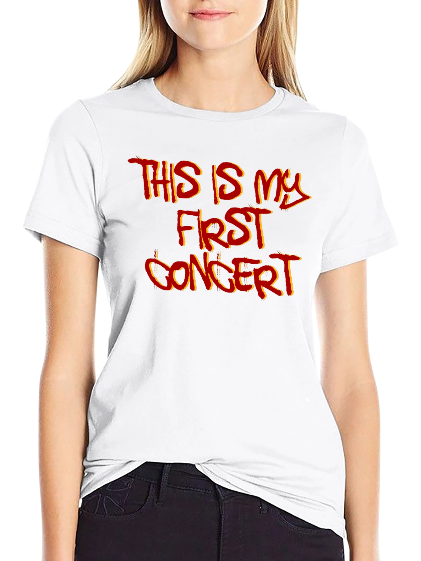 Black My First Concert Graphic Tee view 9