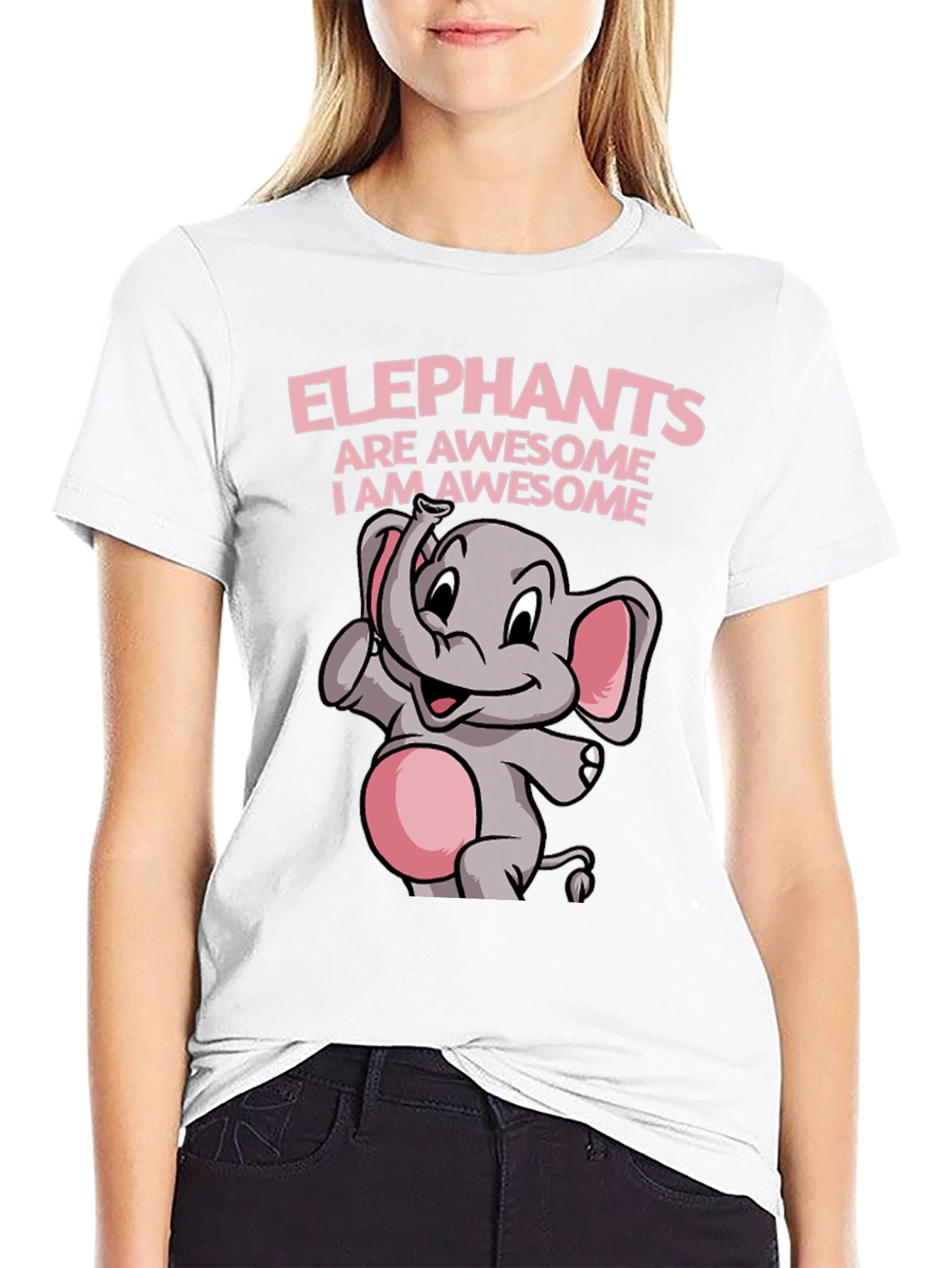 Black Elephant Awesome Graphic Tee Shirt view 9