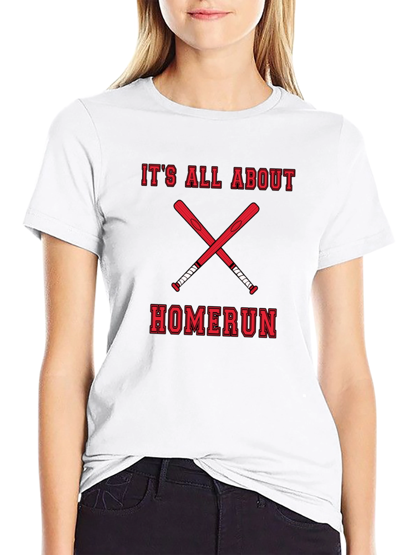 Black Homerun Baseball T-Shirt view 9