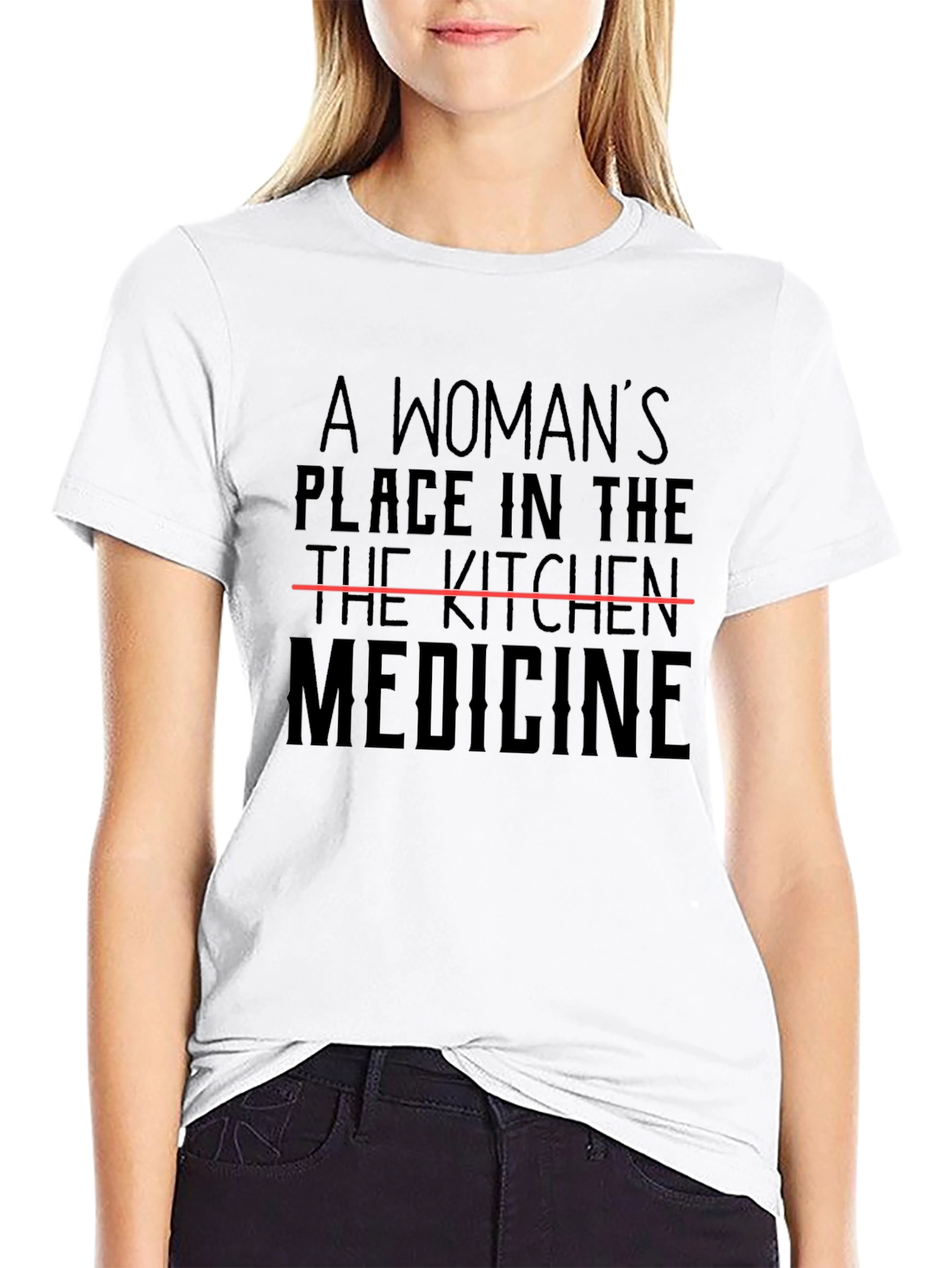 Black Feminist Medicine T-Shirt view 9