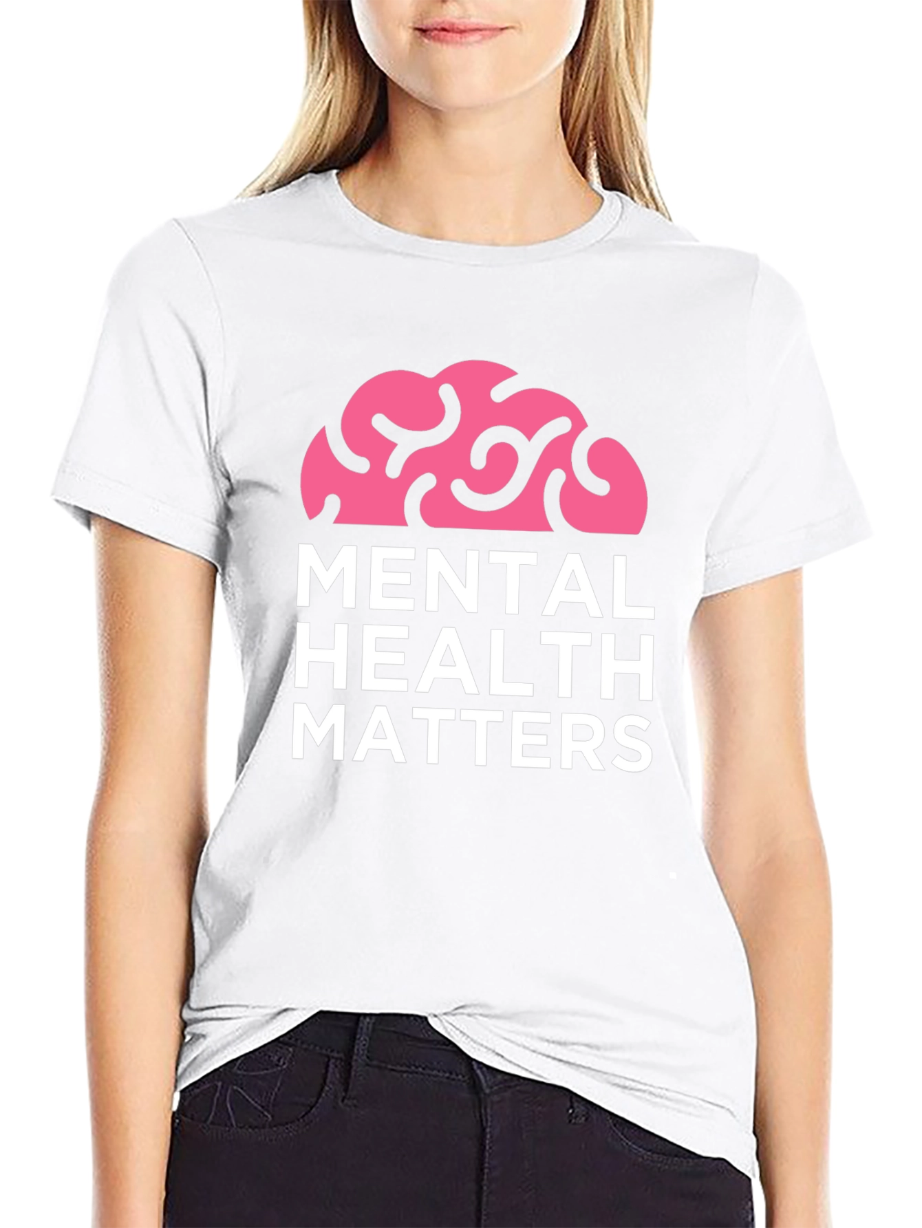 Black Mental Health Matters T-Shirt view 9