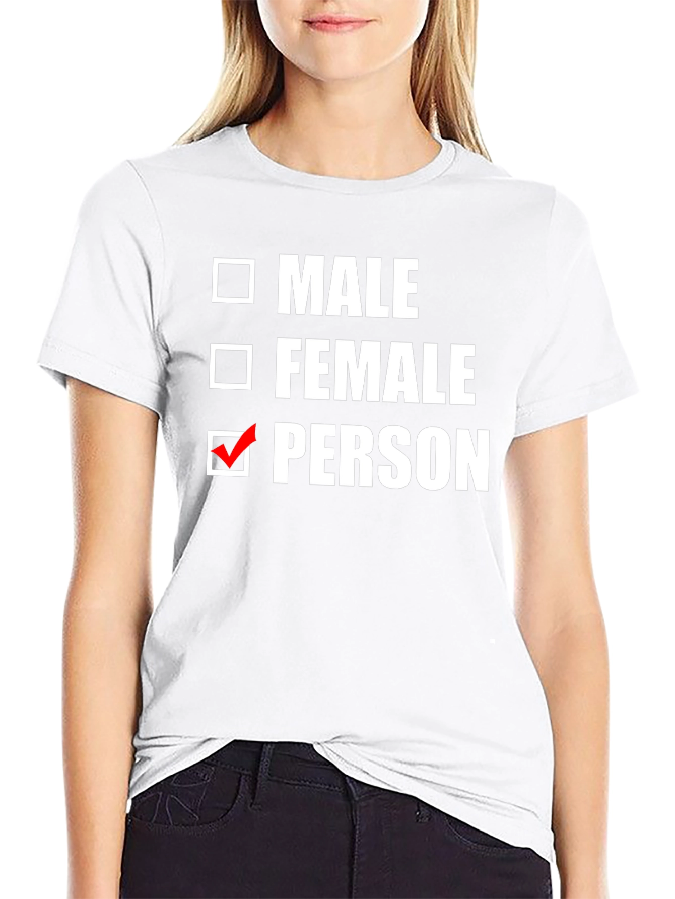 Black Person T-Shirt Gender Neutral view 9