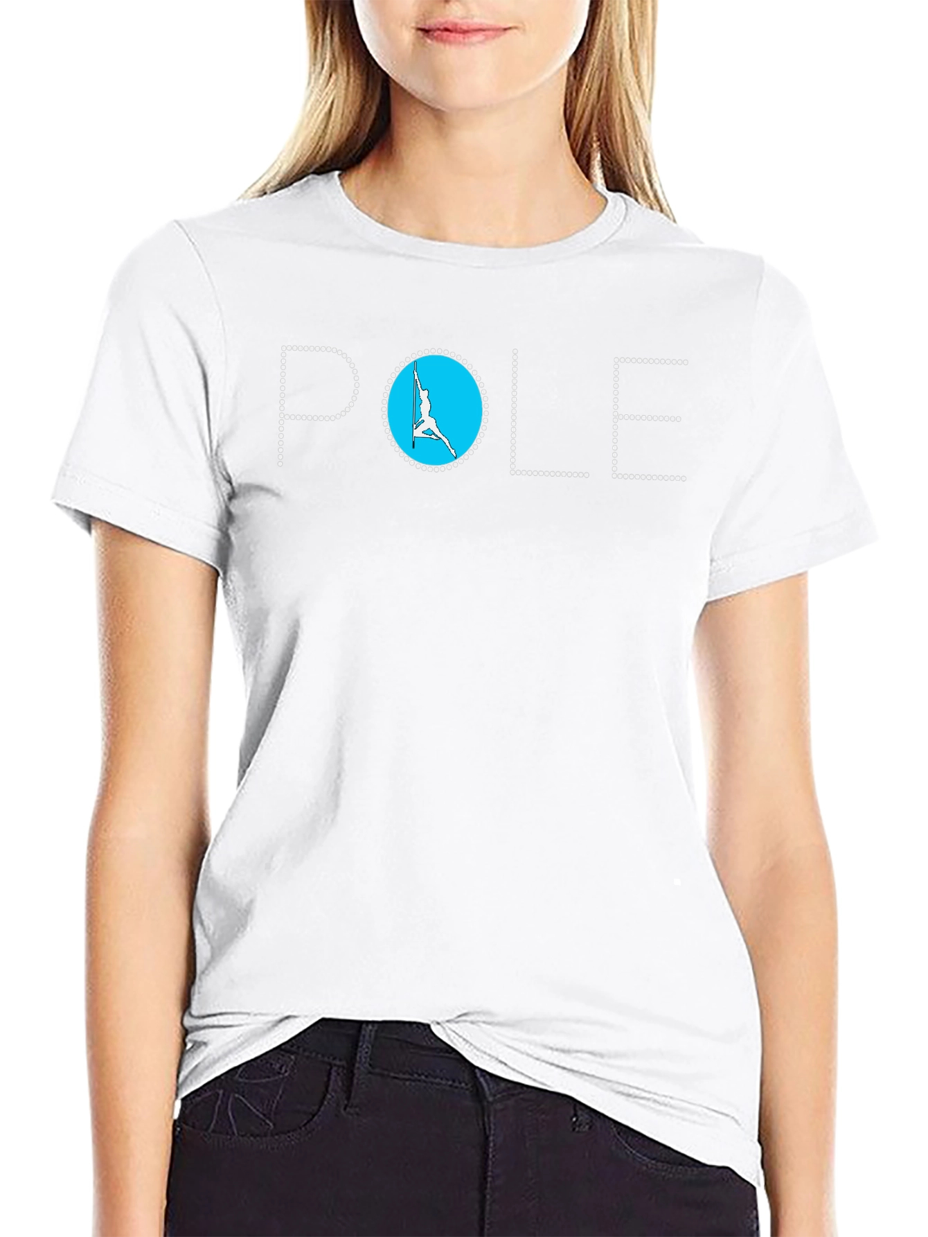 Black Pole Dance T-Shirt - Novelty Design view 9
