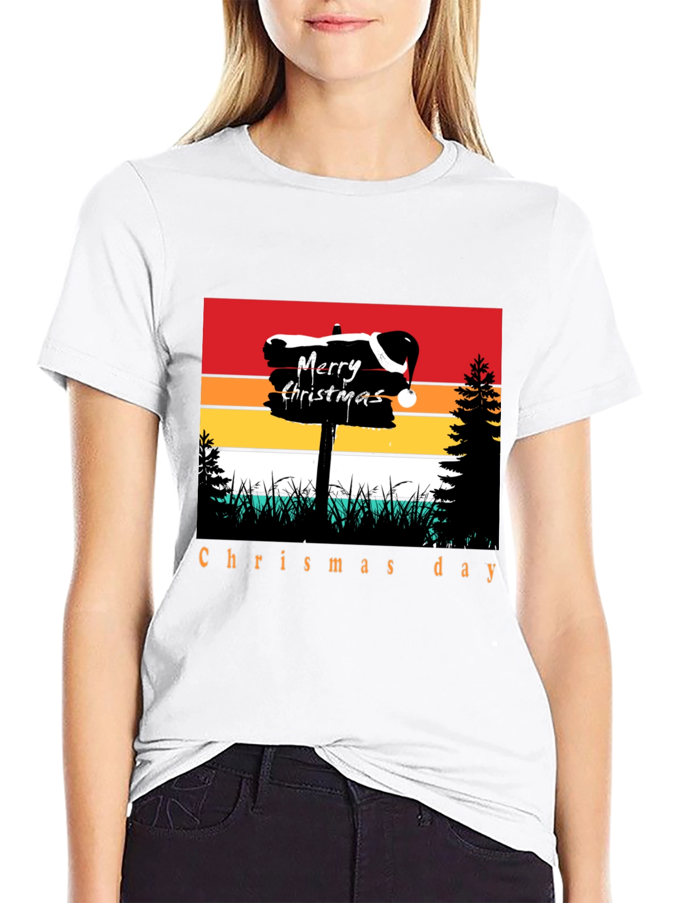 Merry Christmas Day Graphic T-Shirt - 9