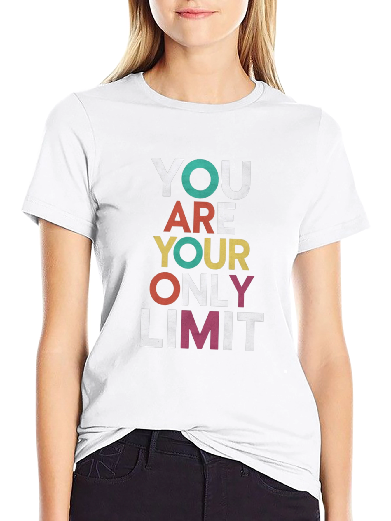 Motivational Graphic Tee - You Are Your Only Limit - 9