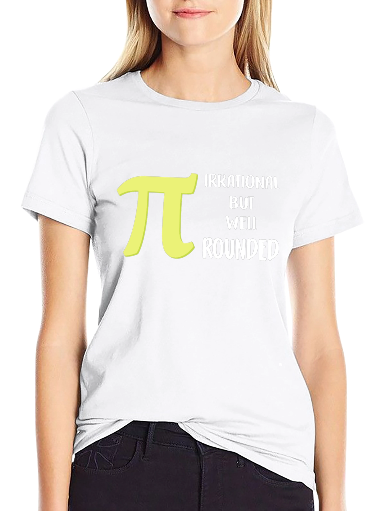 Black Irrational But Well Rounded Pi T-Shirt - Math Humor view 9