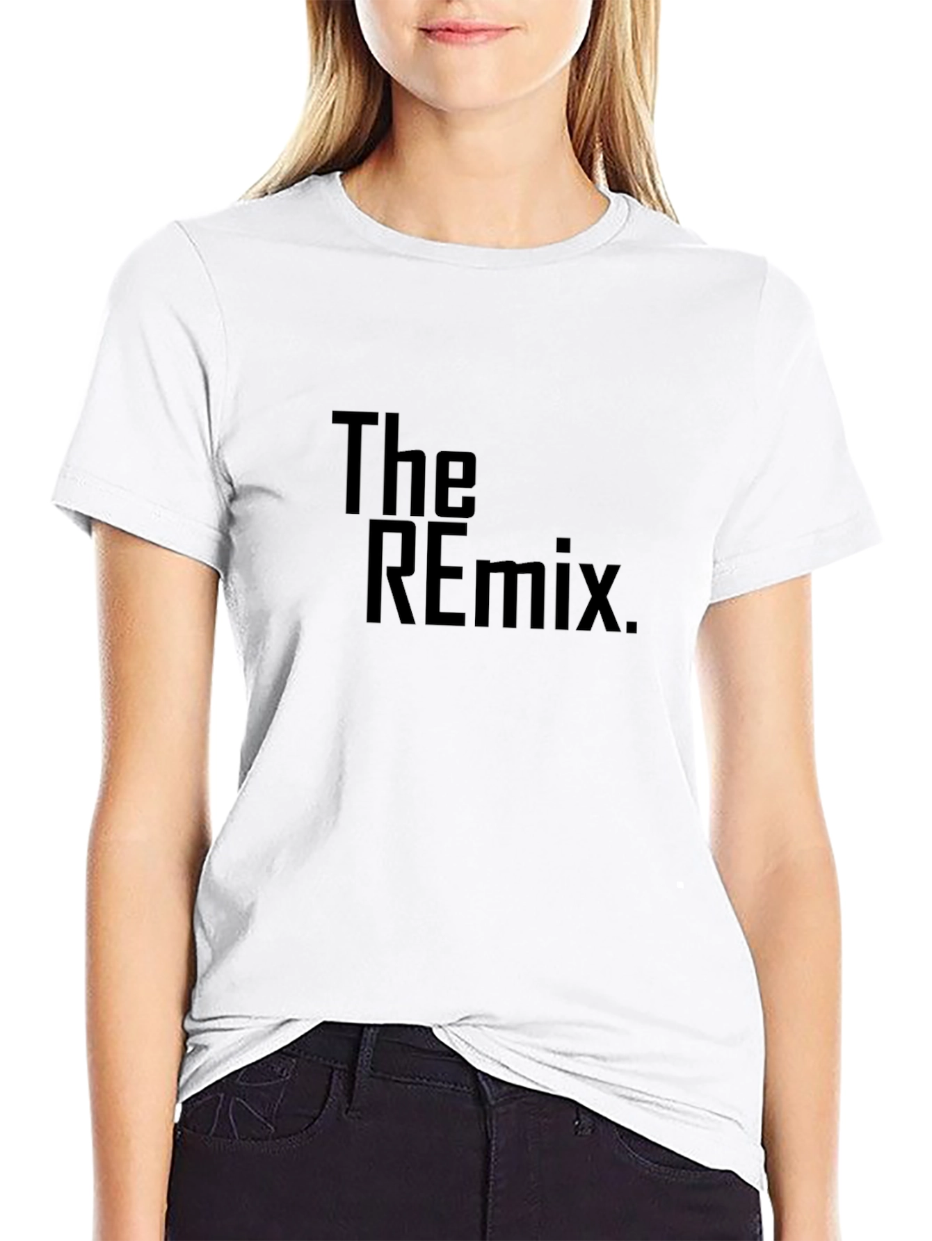 Black The Remix Graphic Tee - Mens Black T-Shirt view 9
