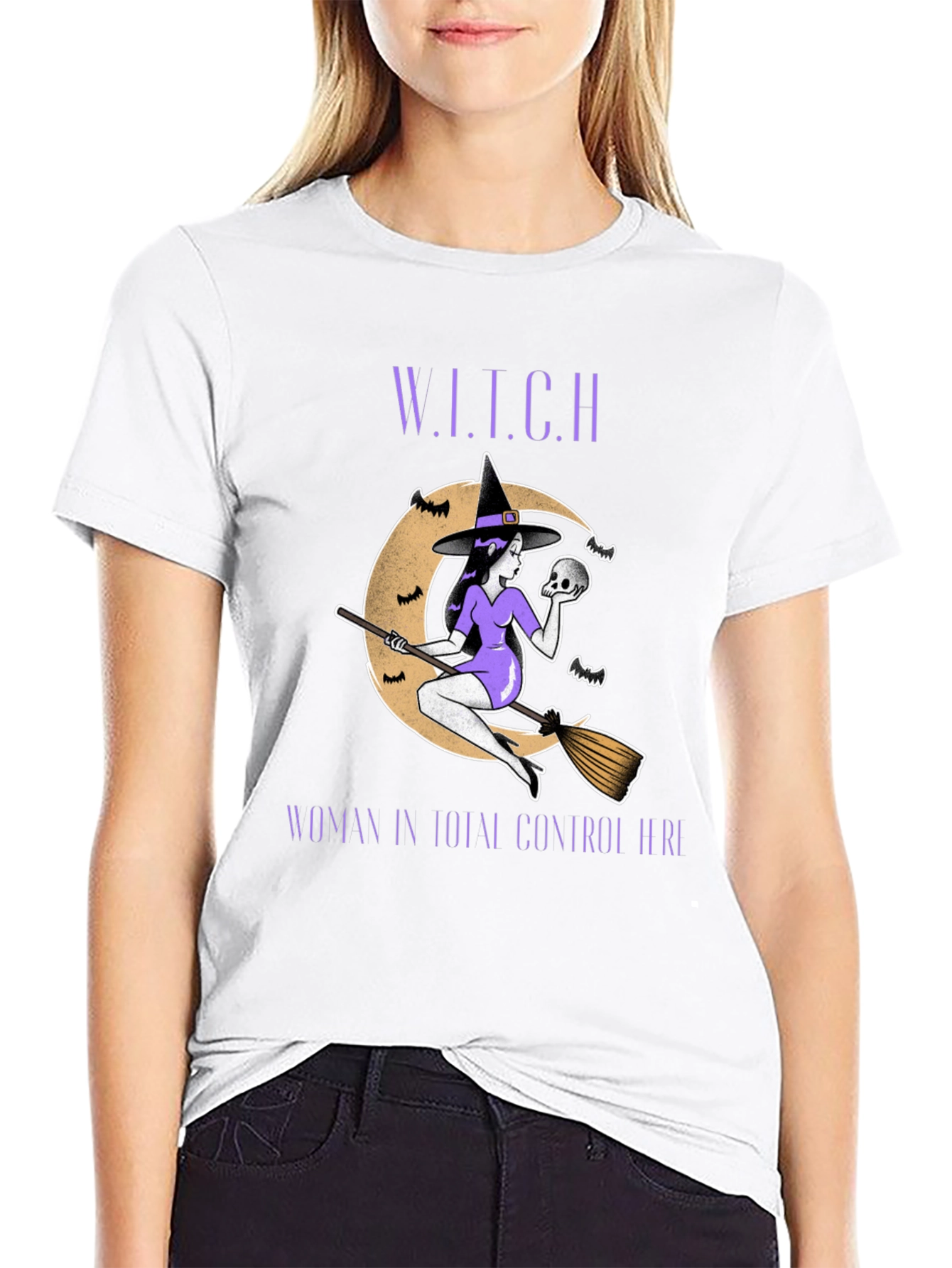 W.I.T.C.H. Graphic Tee - Woman in Total Control Here - 9
