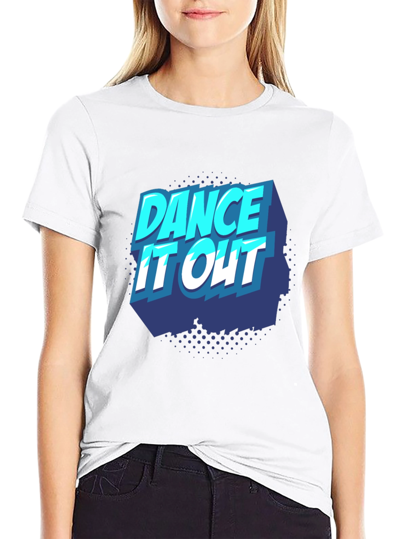 Black Dance It Out Black T-Shirt view 9