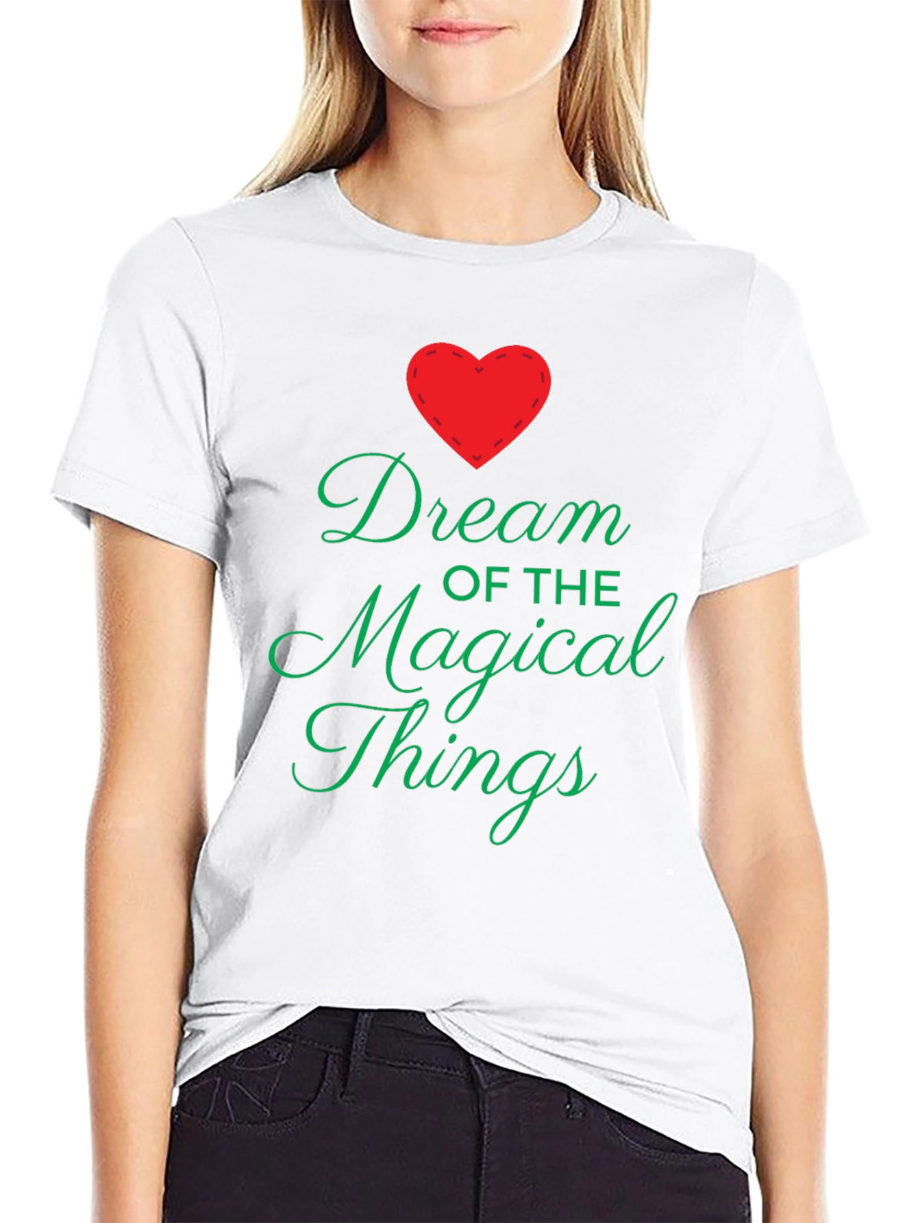 Black Dream of Magical Things T-Shirt view 9