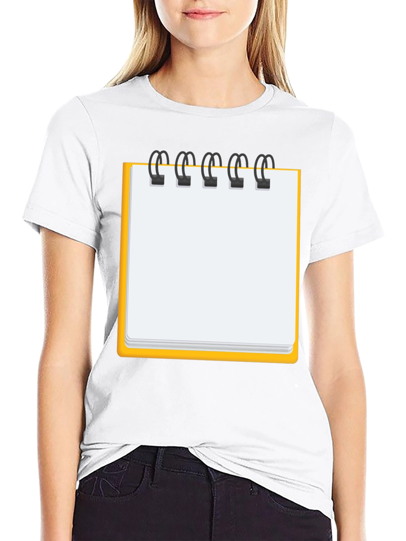 Black Notebook Graphic Tee - Write Your Story! view 9