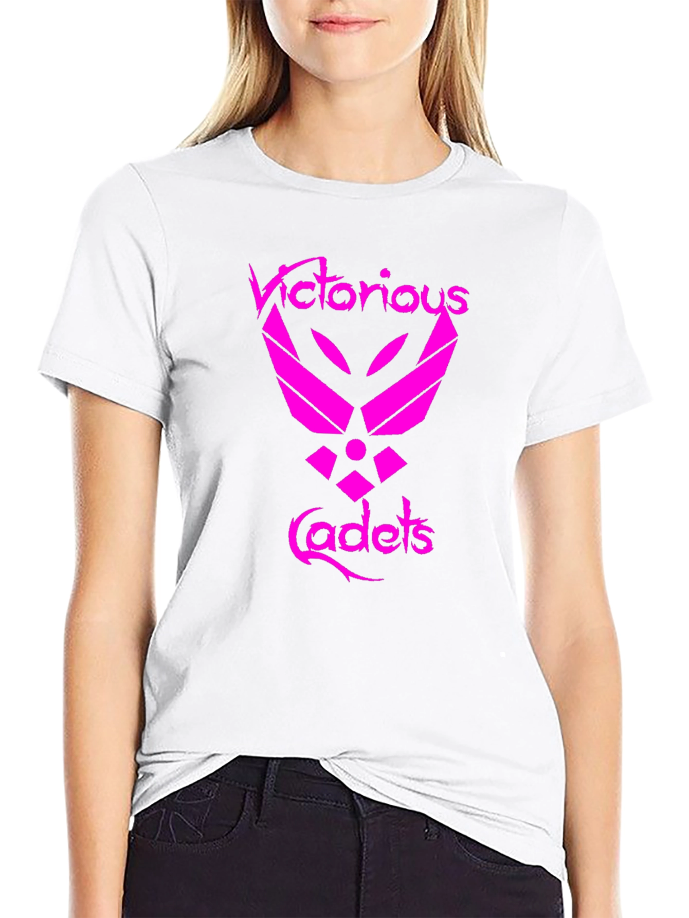 Black Victorious Cadets Black Graphic T-Shirt view 9