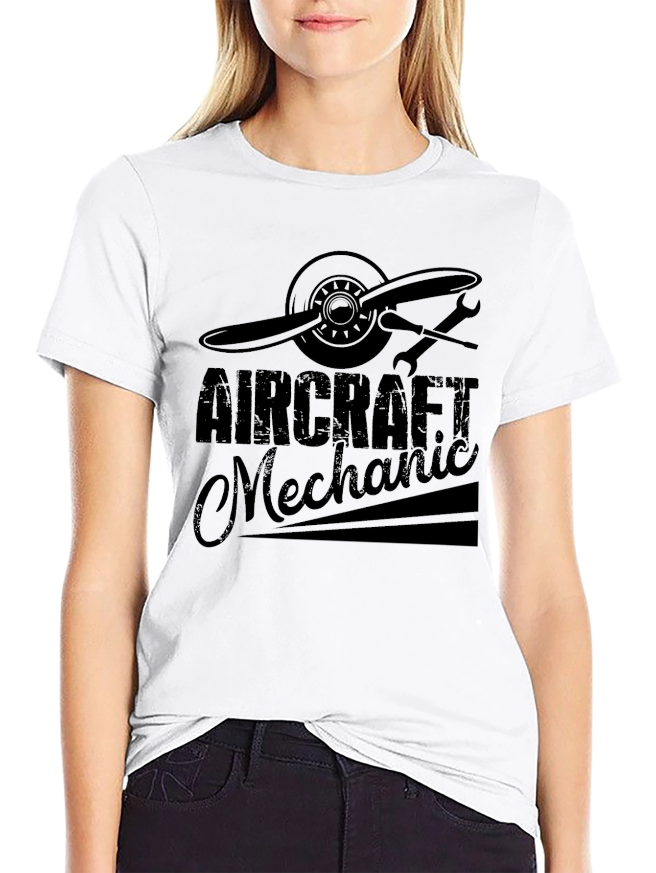 Aircraft Mechanic T-Shirt - Aviation Crew Gift - 9