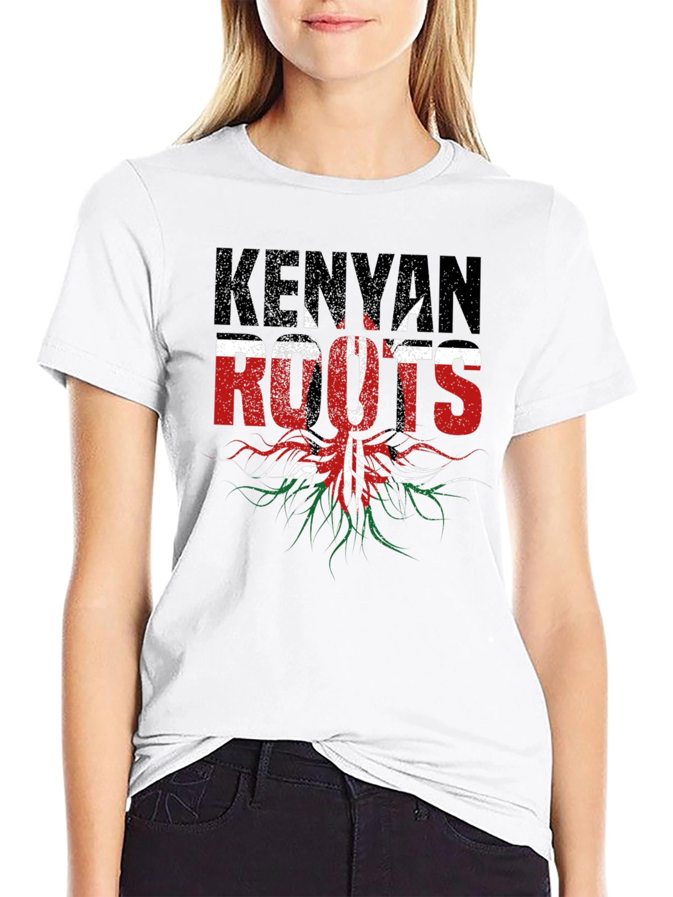 Kenyan Roots T-Shirt - Black Graphic Tee - 9