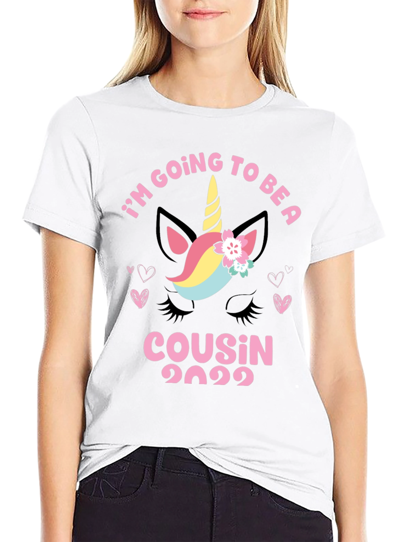 Black I'm Going to Be a Cousin 2022 T-Shirt view 9