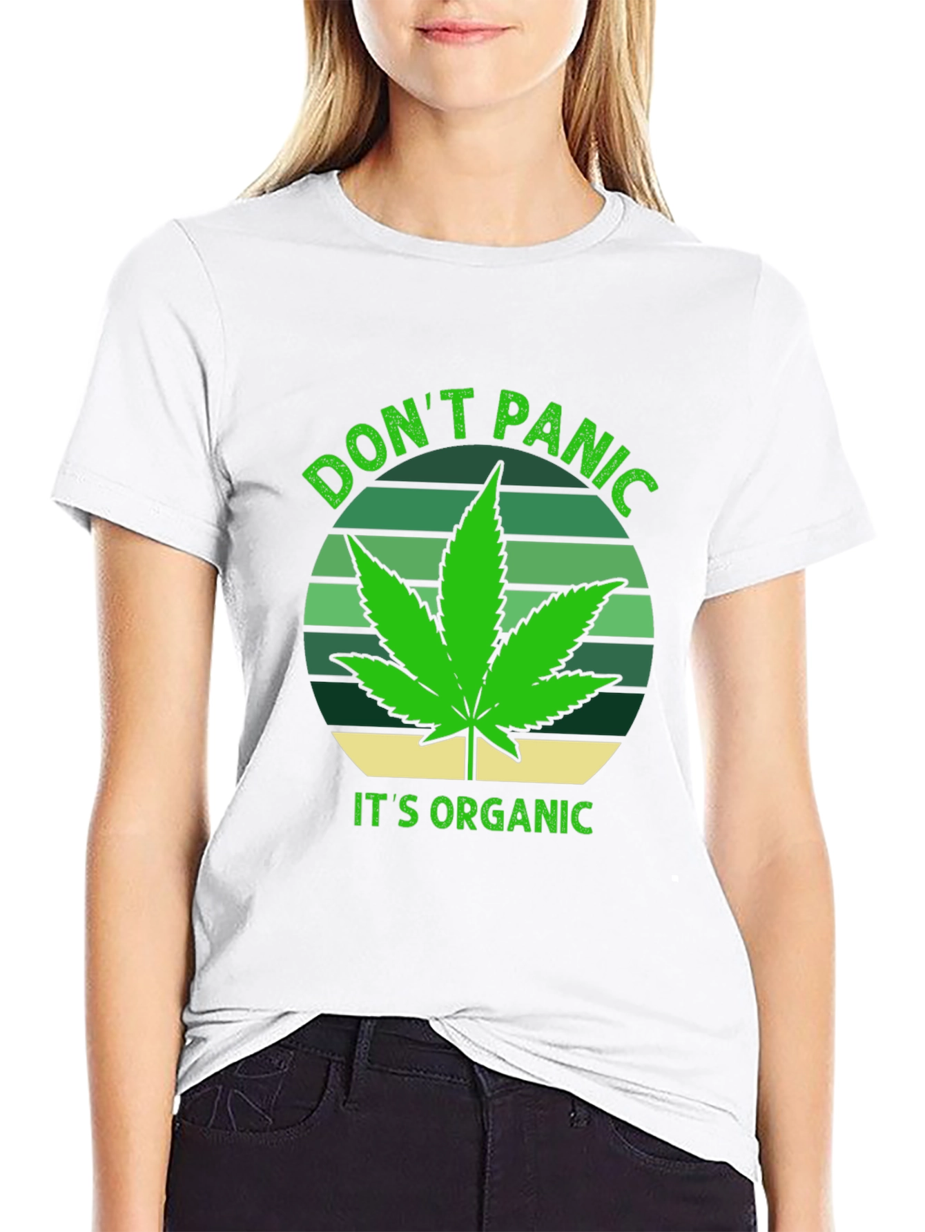 Don't Panic It's Organic Graphic Tee - 9