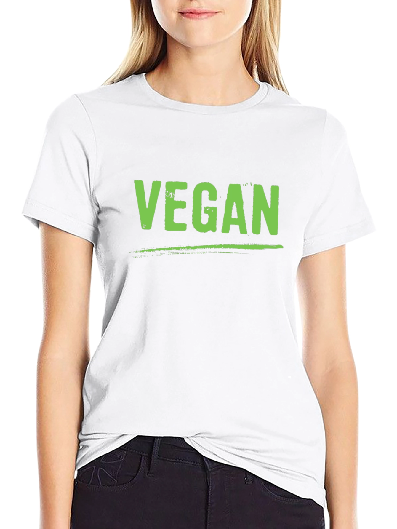 Black Vegan T-Shirt: Stylish & Sustainable view 9