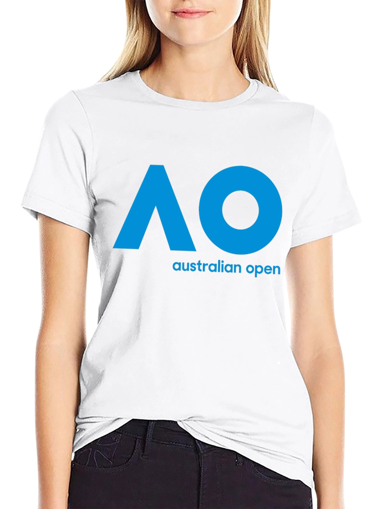 Black Australian Open AO Black T-Shirt view 9
