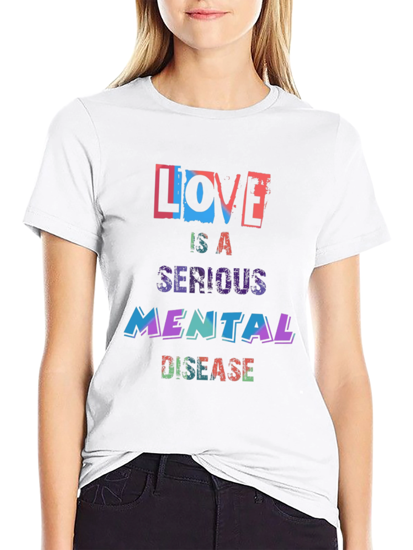 Black Love is a Serious Mental Disease Graphic Tee view 9