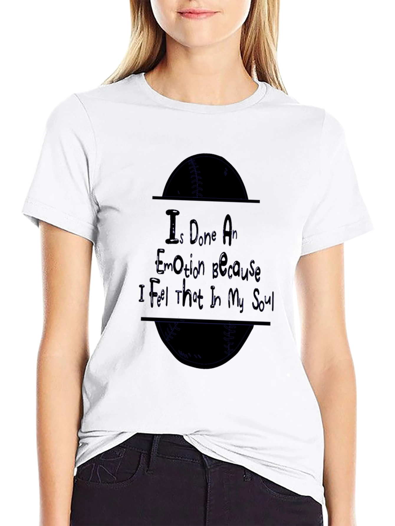 Black I Done An Emotion Graphic Tee view 9