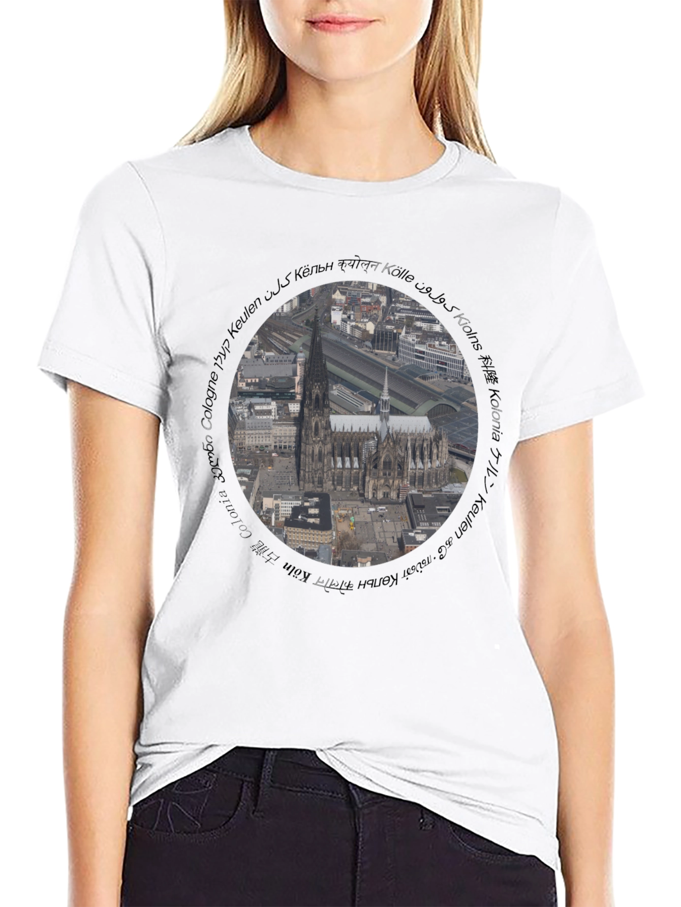 Cologne Cathedral Graphic T-Shirt - 9