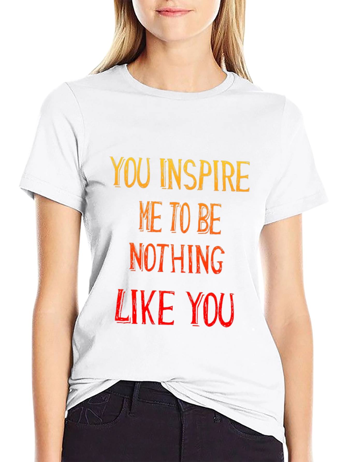 Black Funny Inspirational Graphic T-Shirt view 9