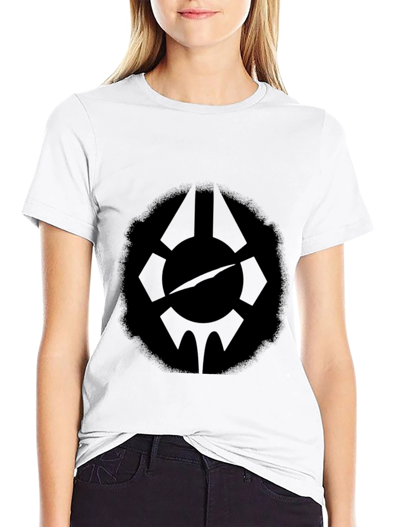 Black Dark Emblem Graphic Tee - Men's Black T-Shirt view 9