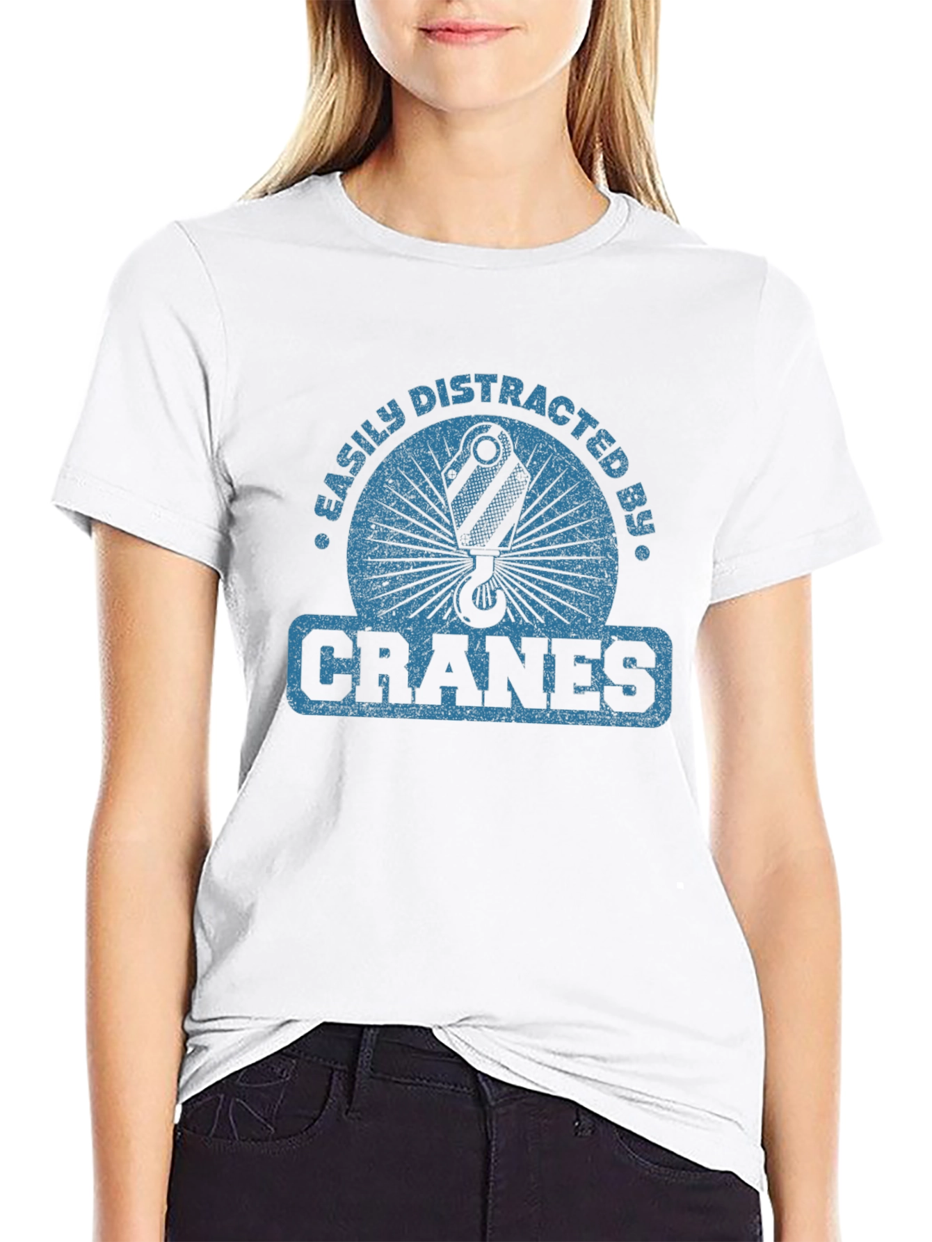 Easily Distracted By Cranes T-Shirt - 9