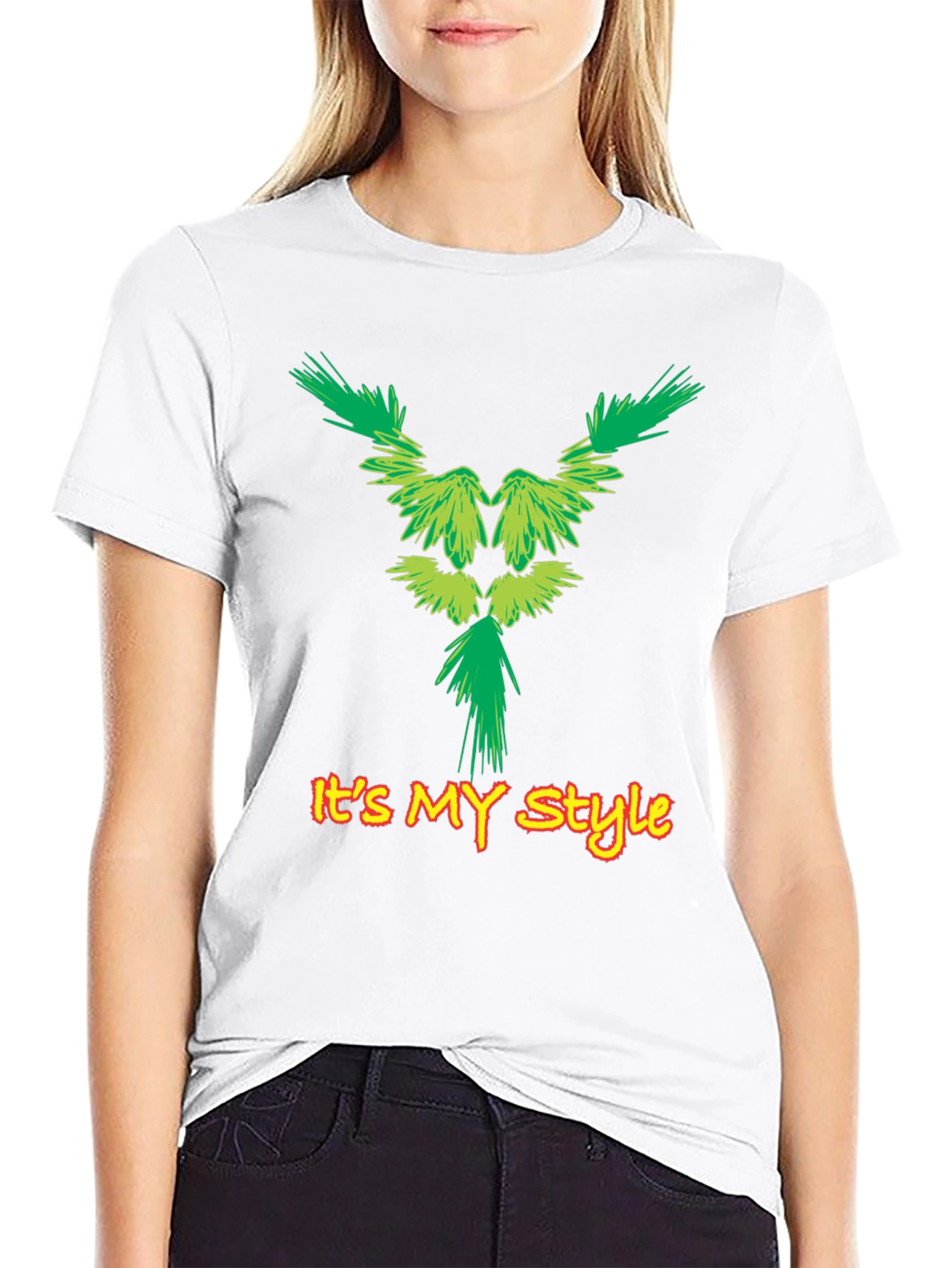 Black It's My Style Graphic T-Shirt view 9