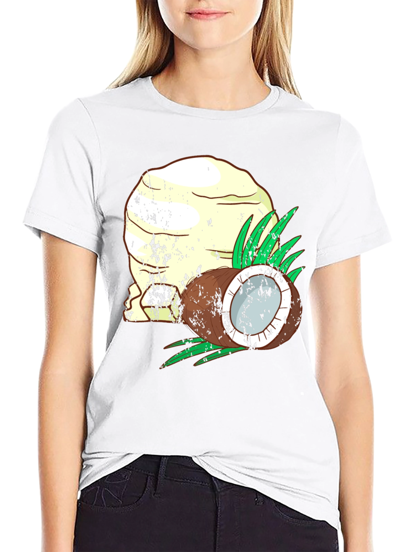 Black Coconut Ice Cream T-Shirt view 9