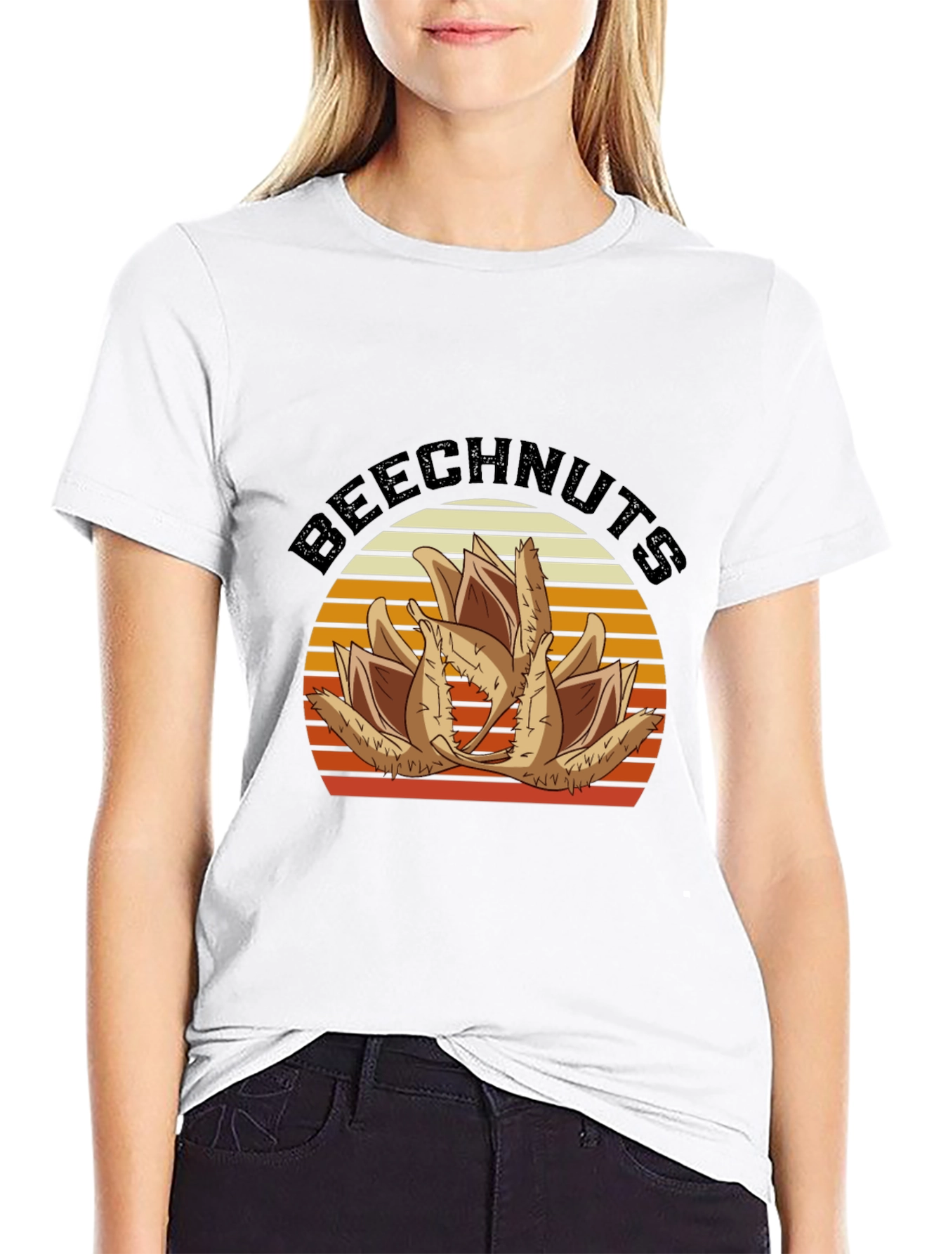 Beechnuts Graphic T-Shirt - Retro Style Design - 9