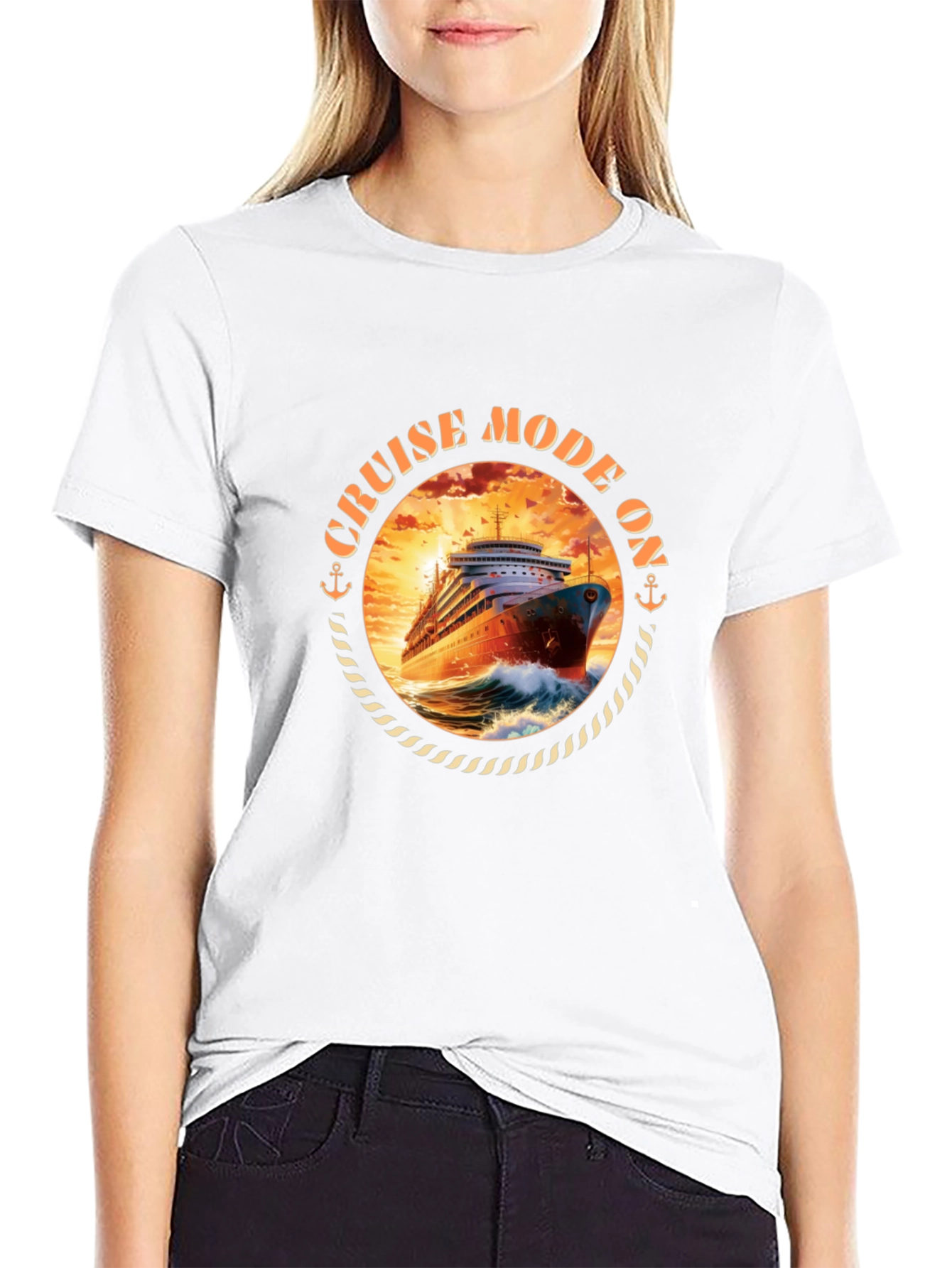 Cruise Mode On T-Shirt - 9