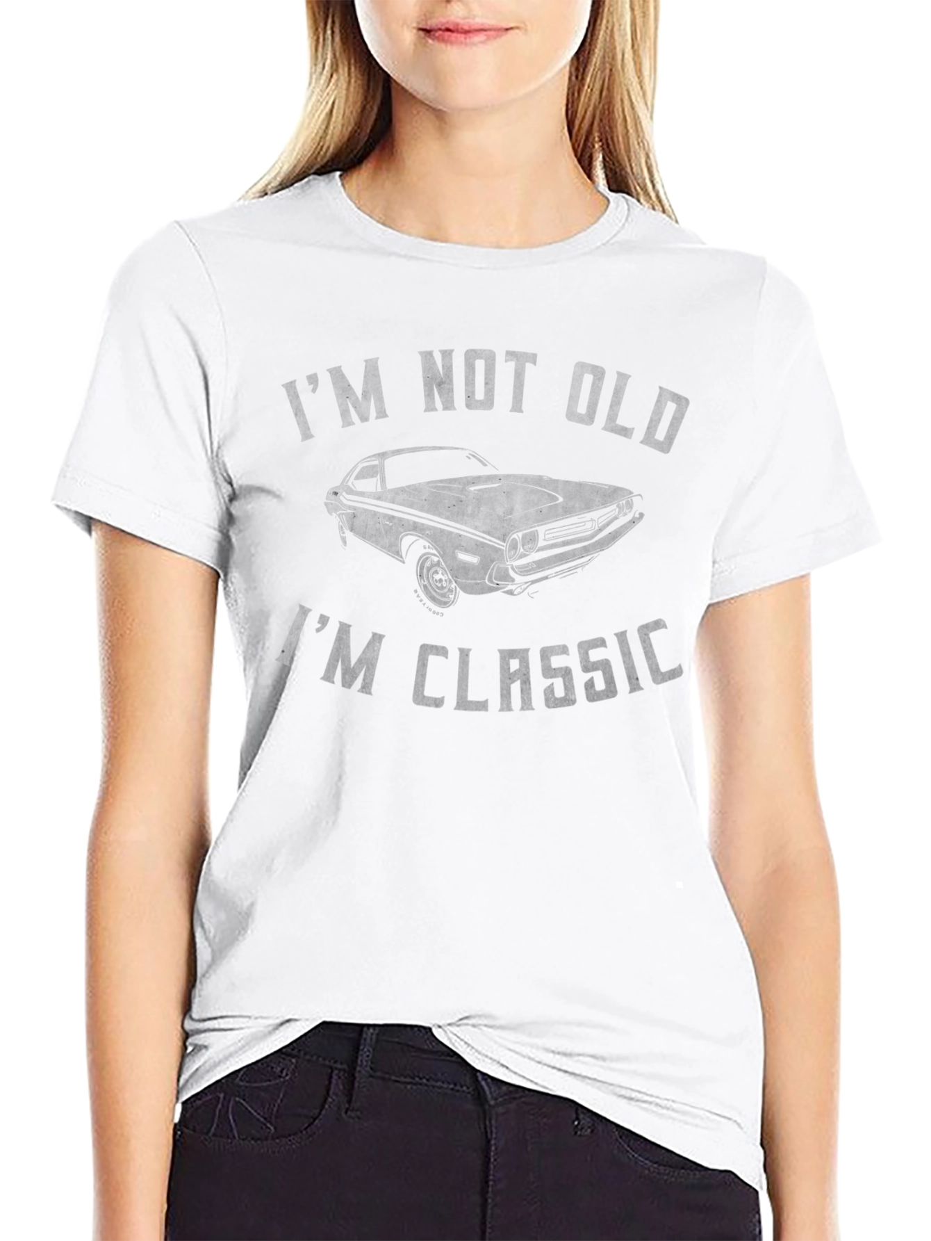 Black I'm Not Old, I'm Classic Car T-Shirt view 9