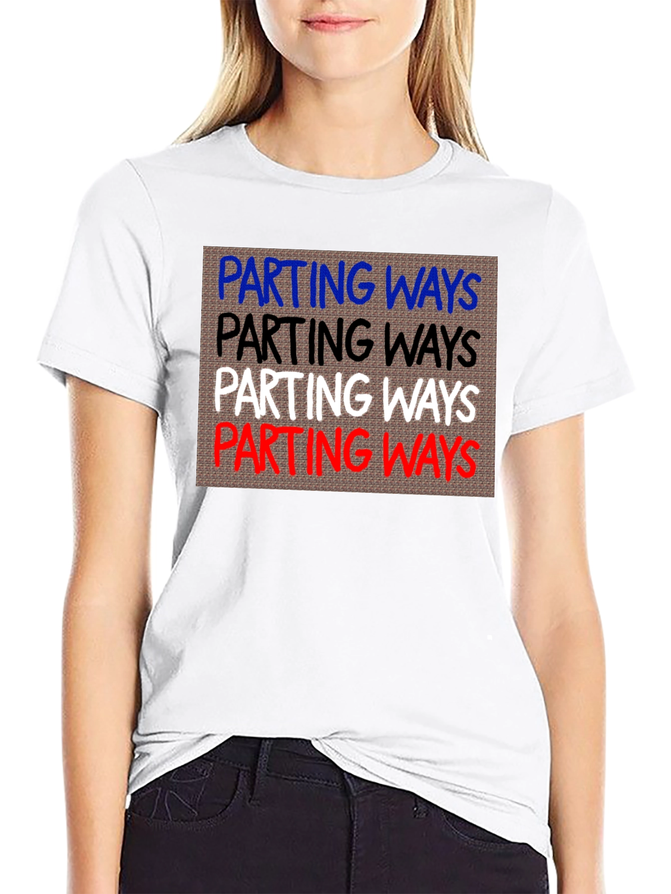 Black Parting Ways Graphic T-Shirt - Comfort & Style view 9