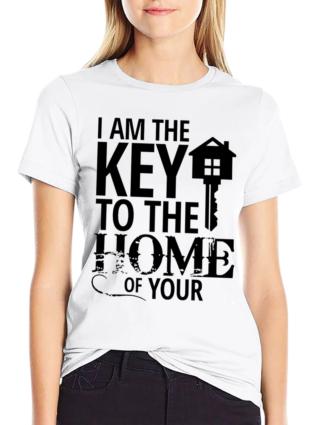 Realtor T-Shirt - I Am The Key To The Home - 9