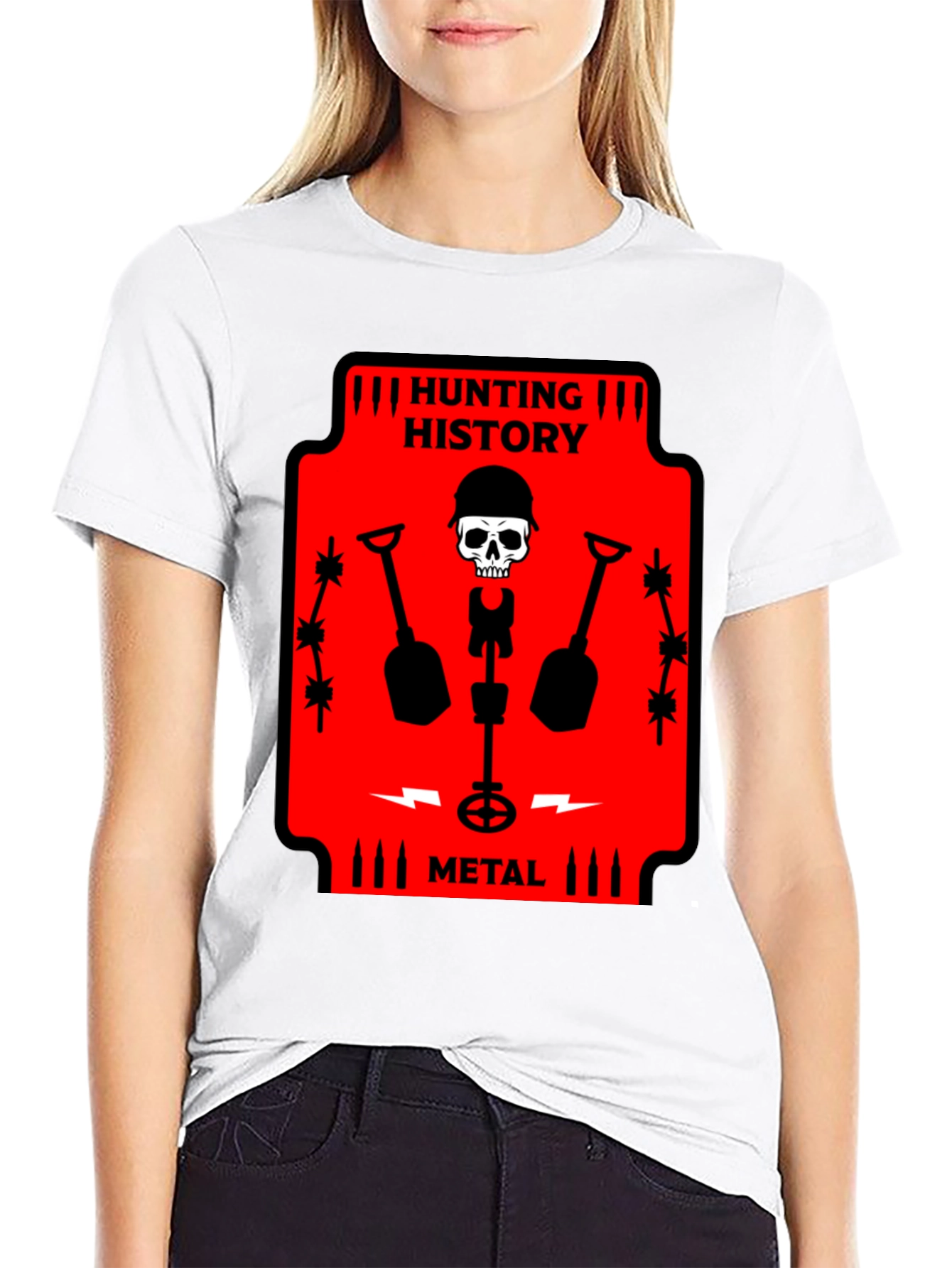 Hunting History Metal Detector T-Shirt - 9
