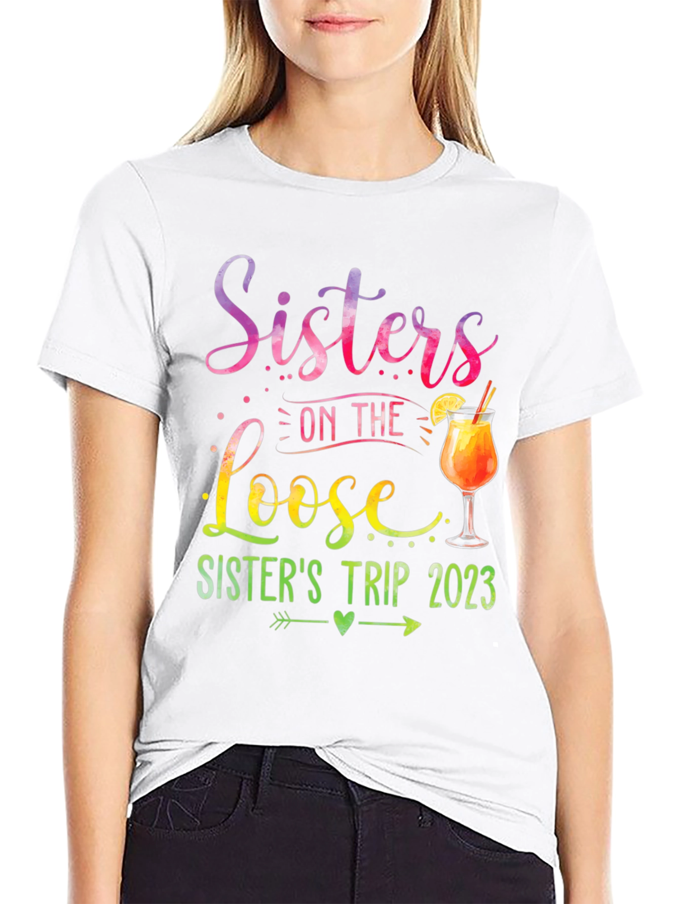 Sisters on The Loose 2023 Trip T-Shirt - 9