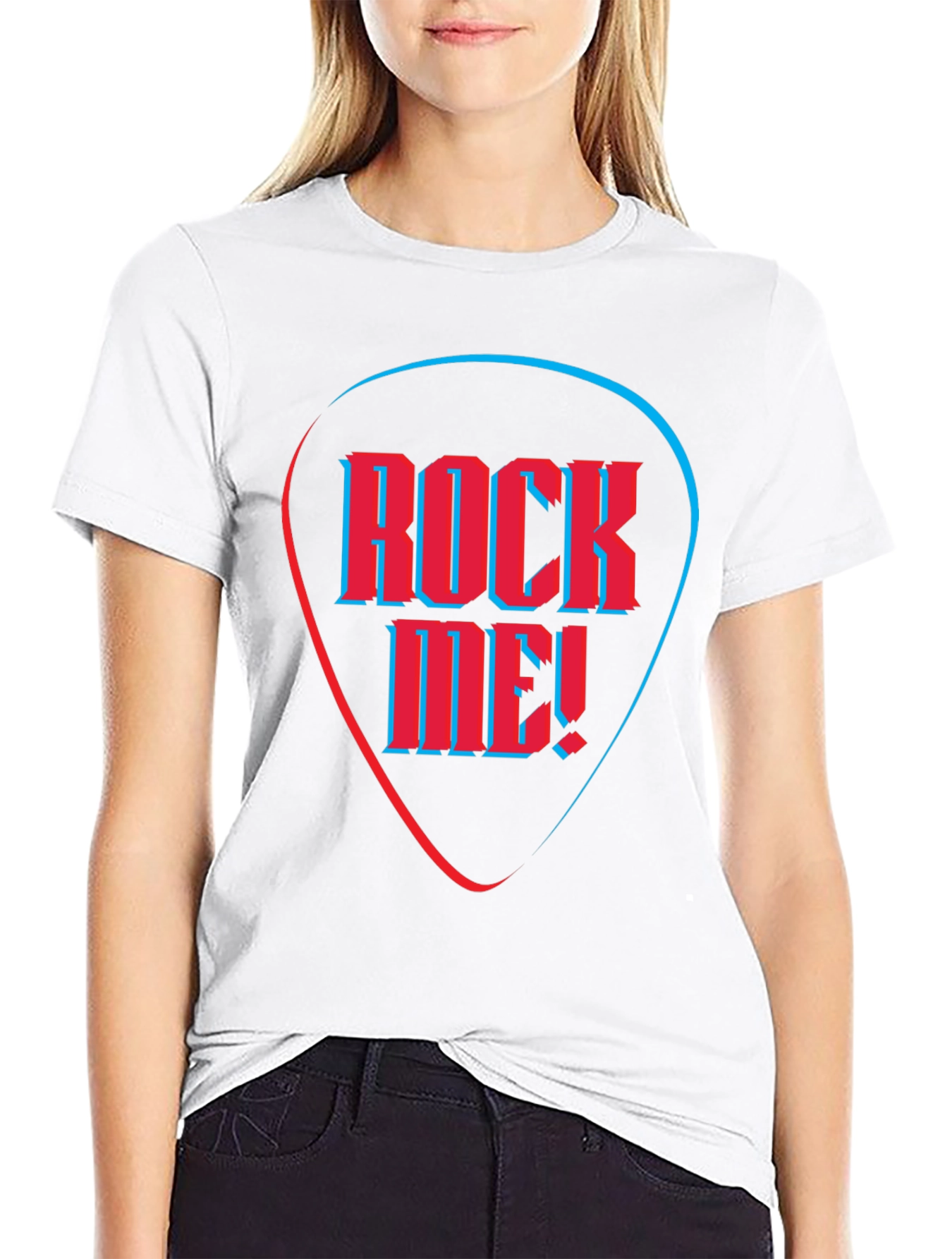 Black Rock Me Graphic Tee - Stylish Musician T-Shirt view 9