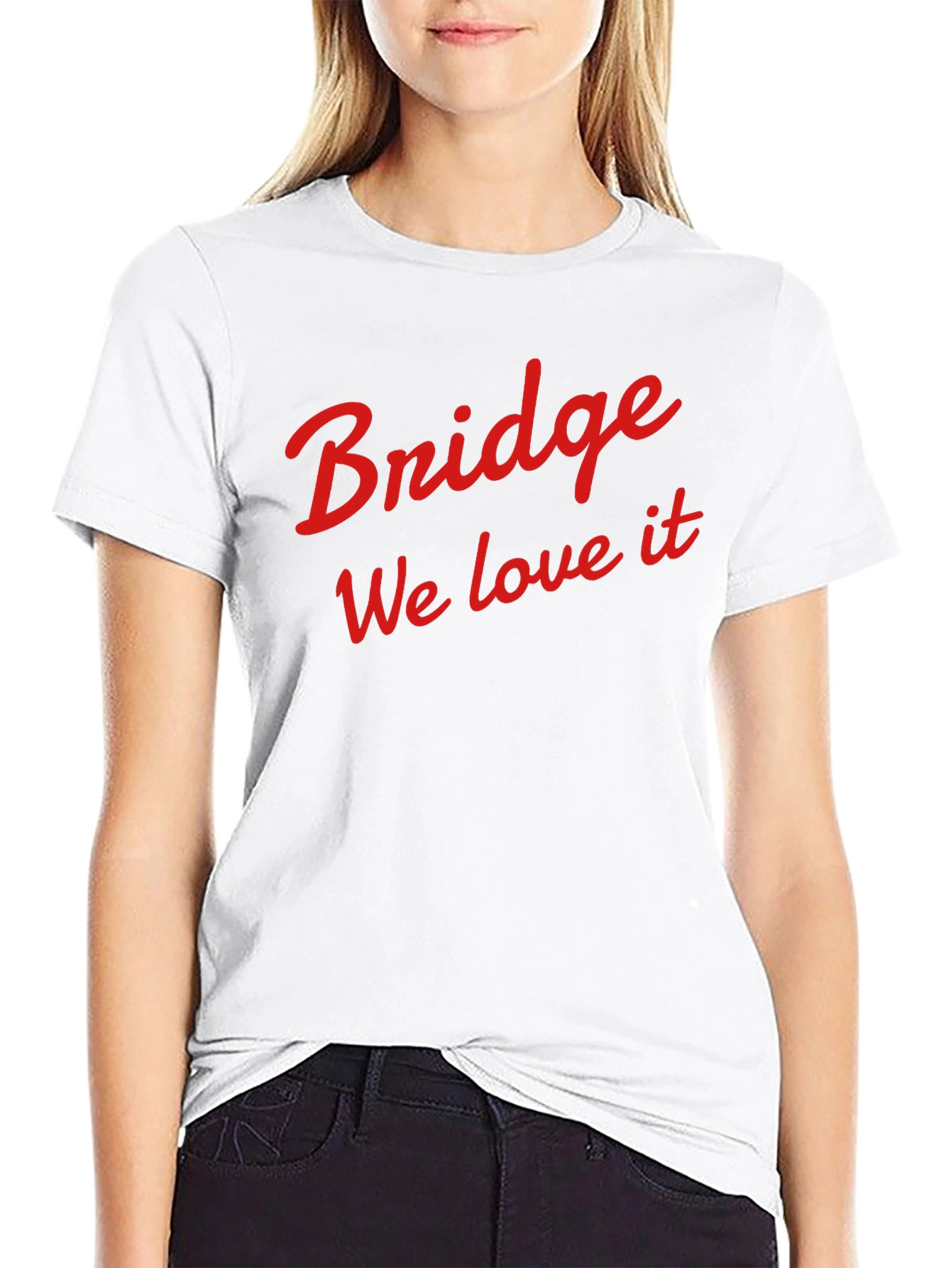 Bridge We Love It Black T-Shirt - 9