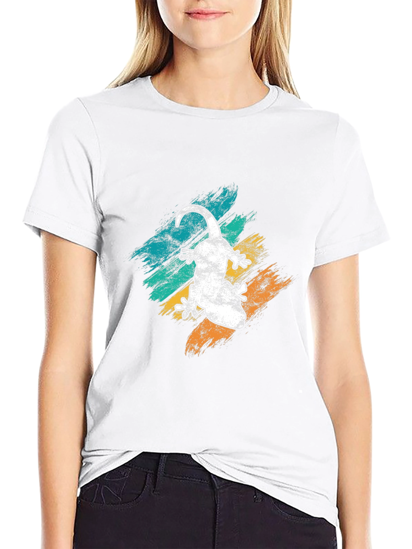 Gecko Graphic Tee - Cool Lizard Design - 9