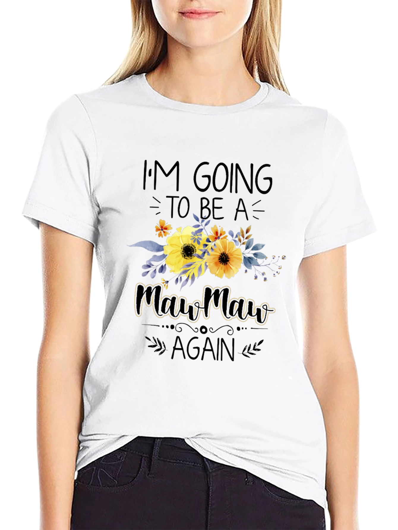 I'm Going to Be a Mawmaw Again T-Shirt - 9