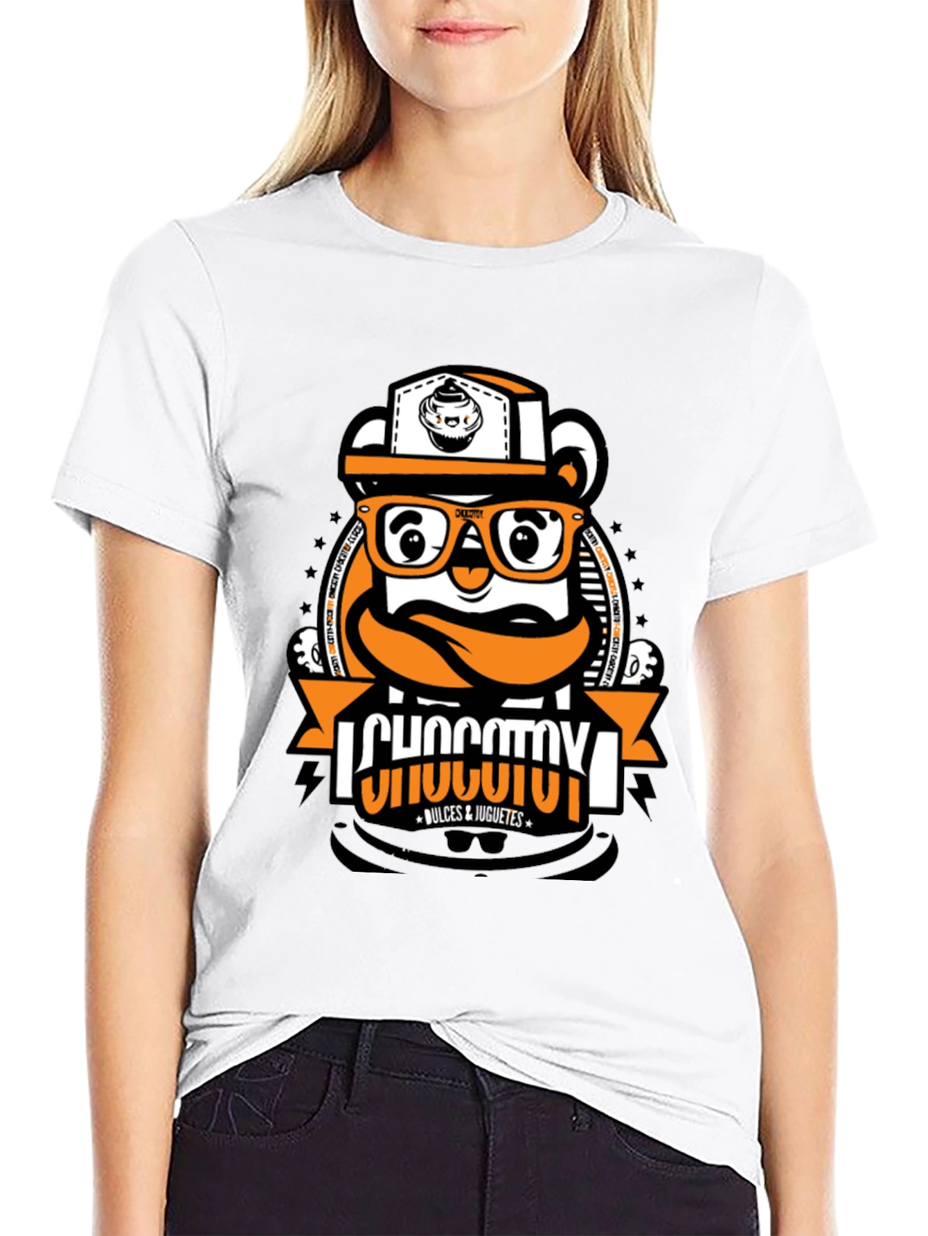 Black Cool Chocotoy Graphic T-Shirt - Fun & Stylish view 9