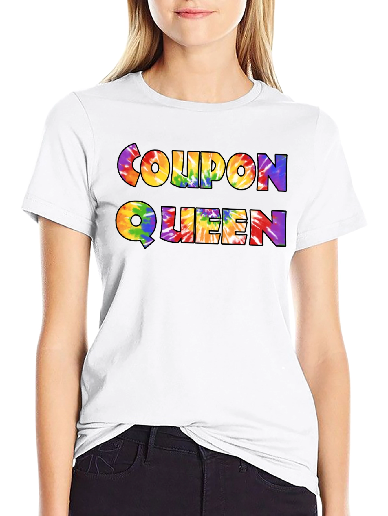 Coupon Queen Tie Dye Graphic Tee - Unisex - 9